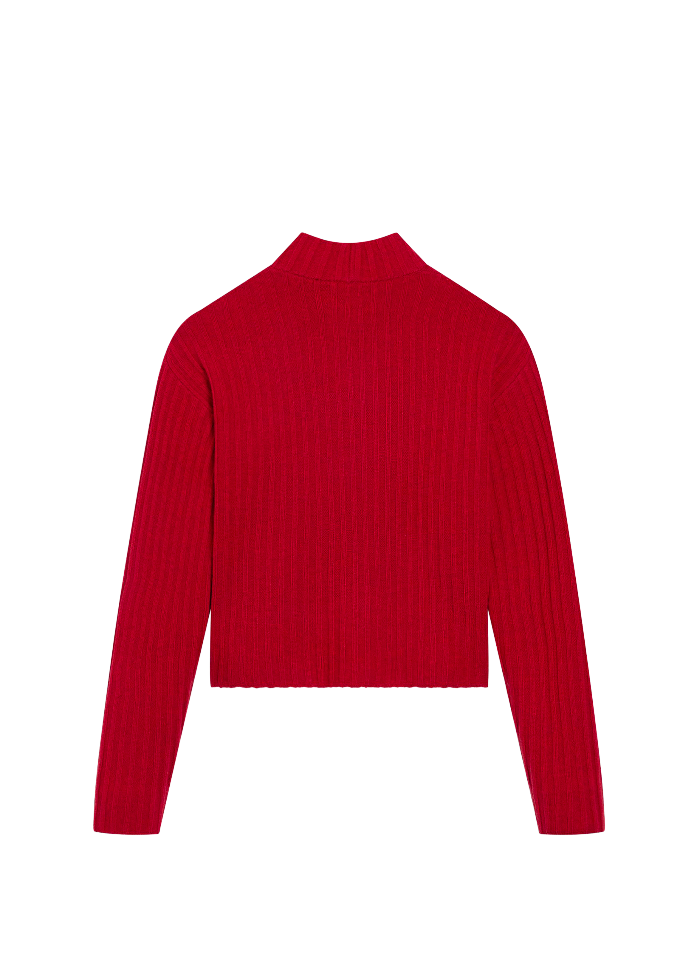 Pull col roulé en laine mélangée DOCKERS Rouge