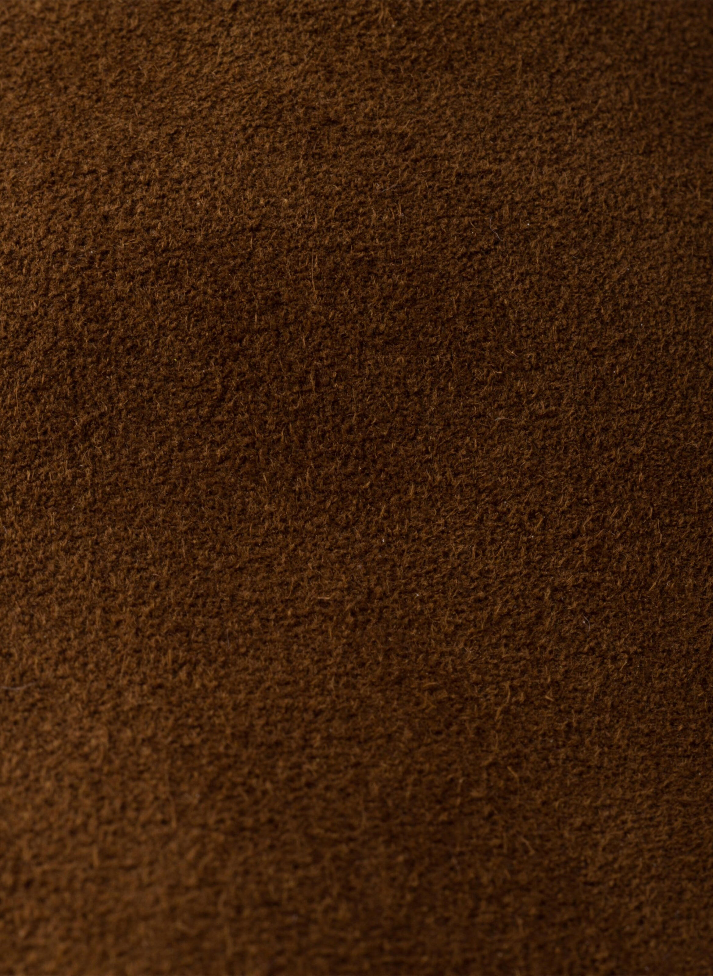 Mocassins en cuir suédé PRADA Marron