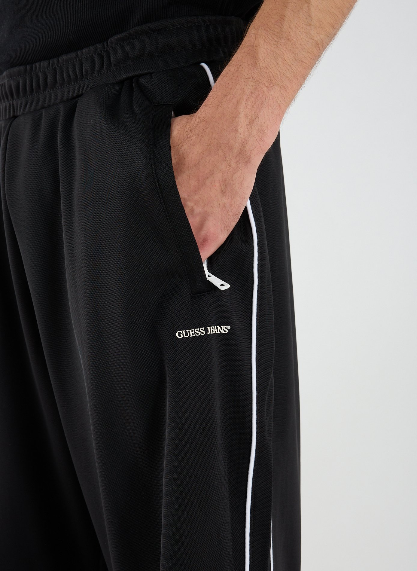 Straight-fit joggers   GUESS Black