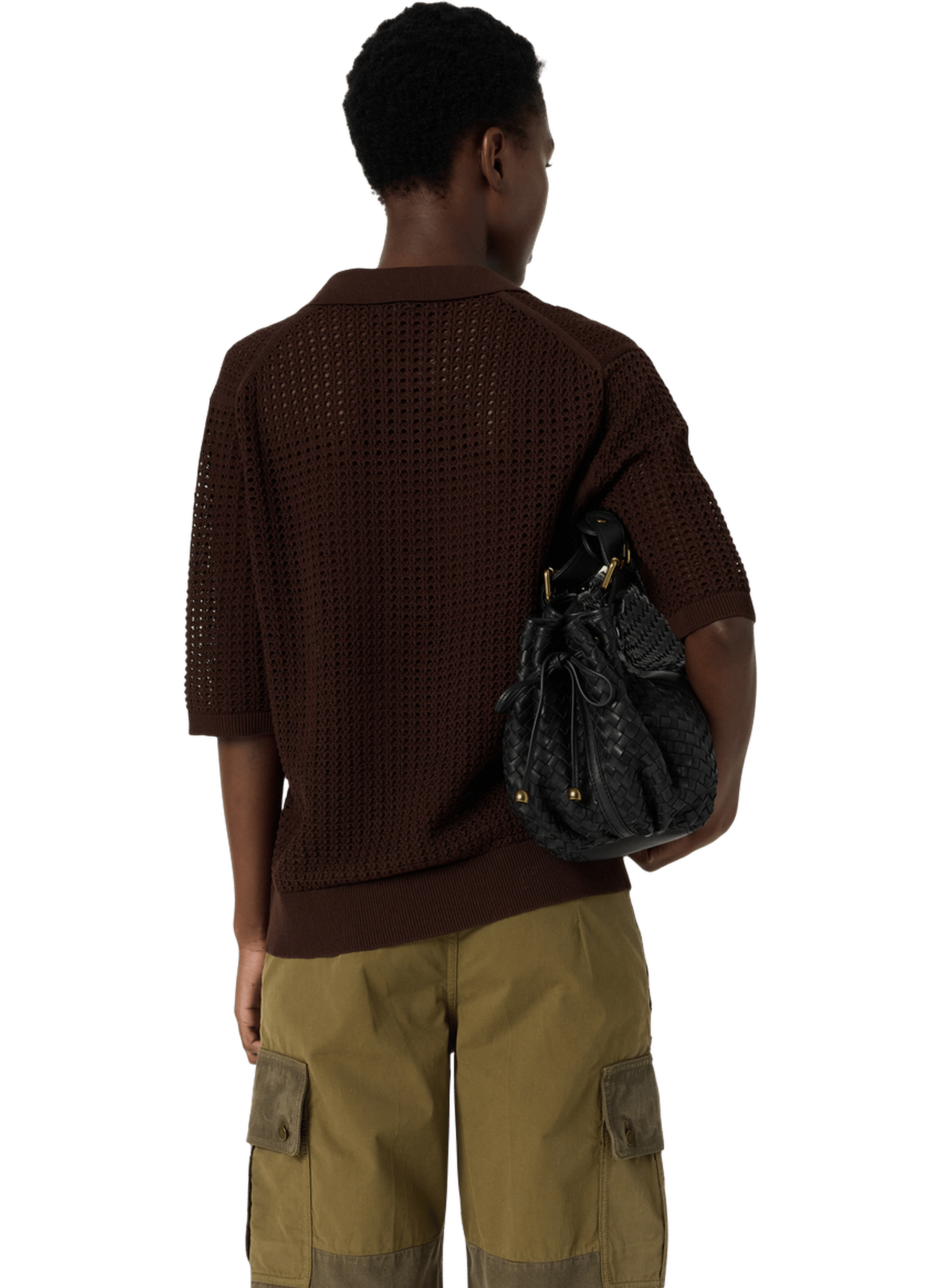 Polo ajouré - lianne GERARD DAREL Marron