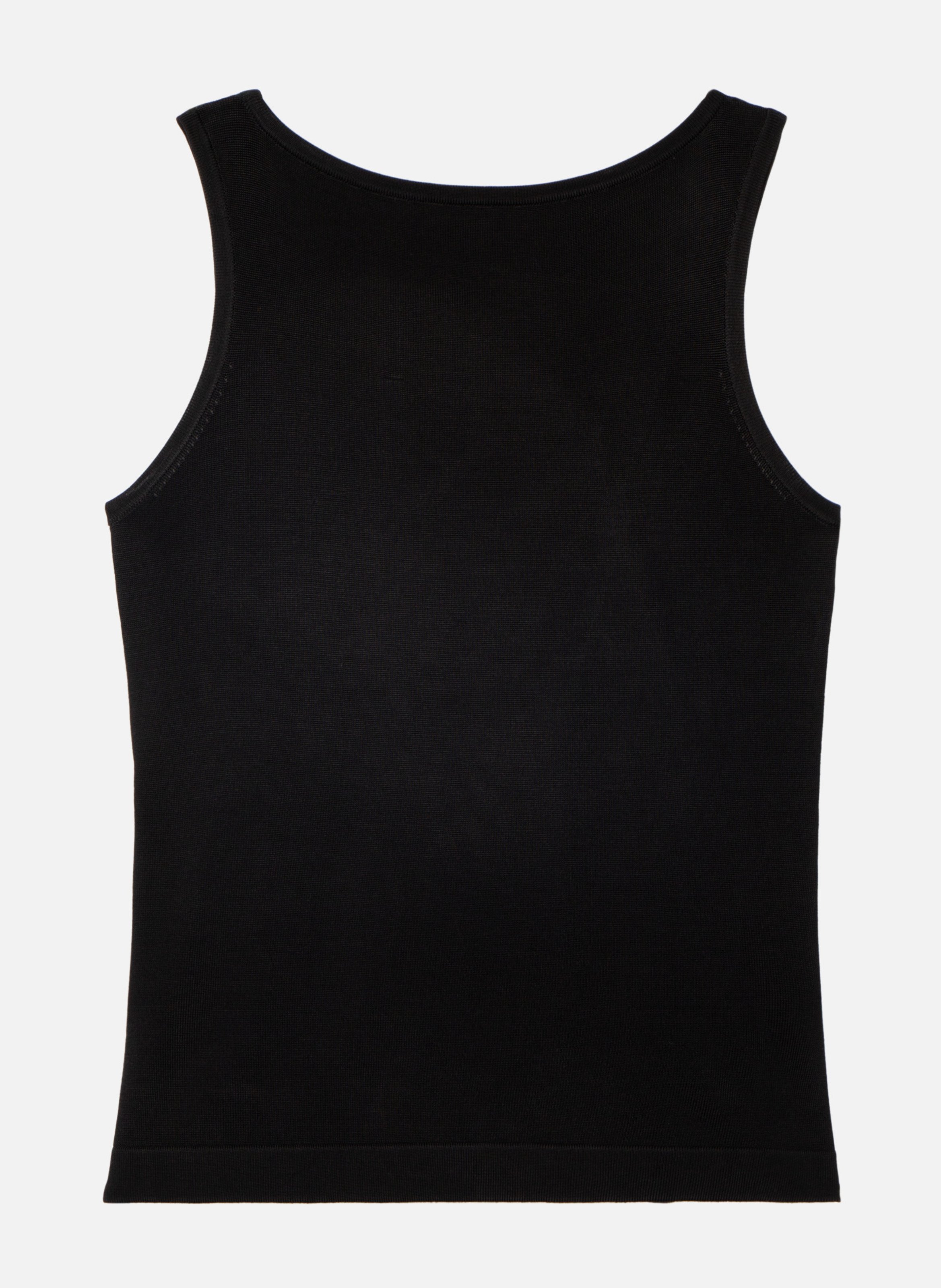 Top en maille avec chaînes THE KOOPLES Noir