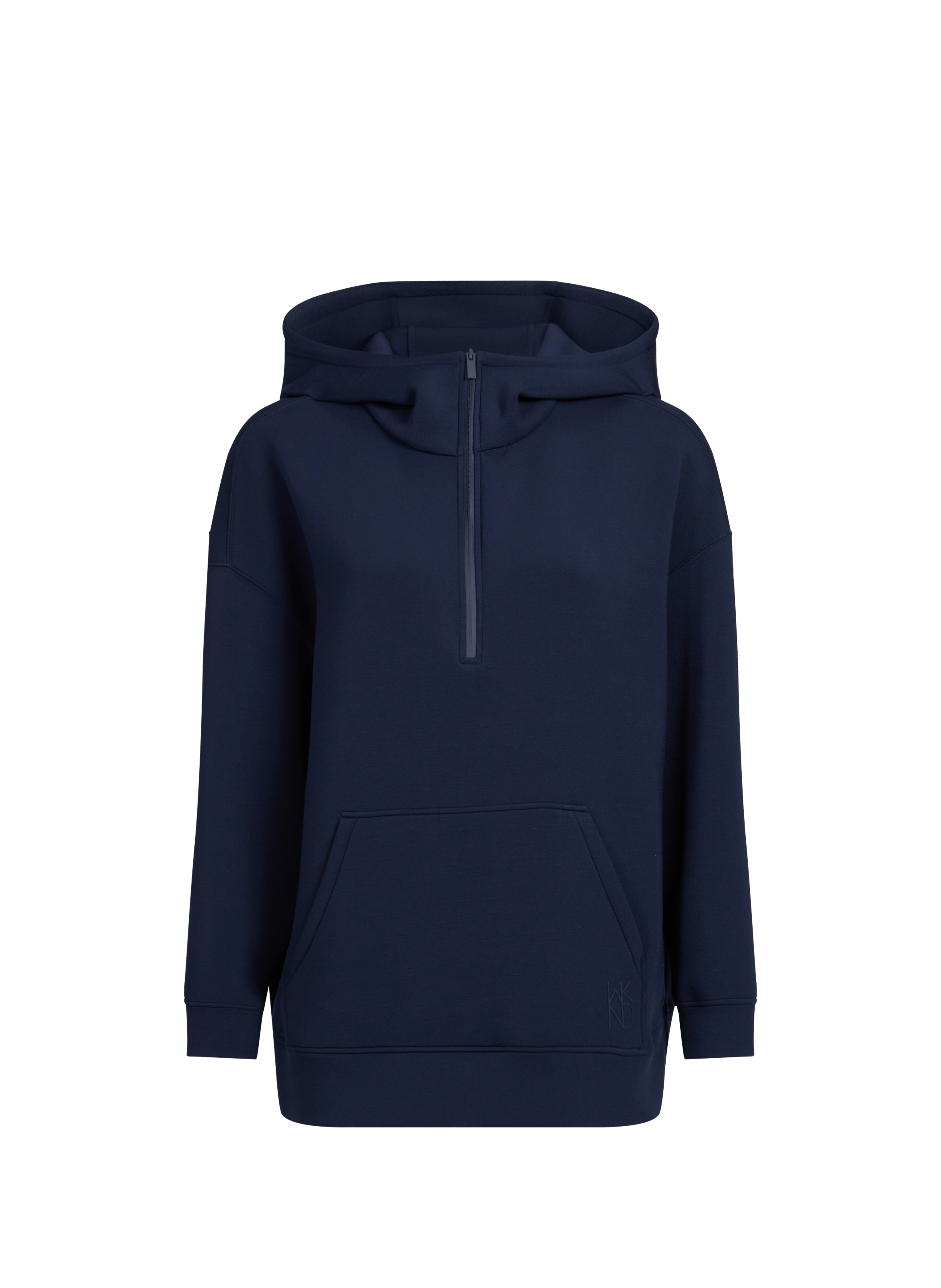 Sweat uni à capuche MAX MARA WEEK END Bleu