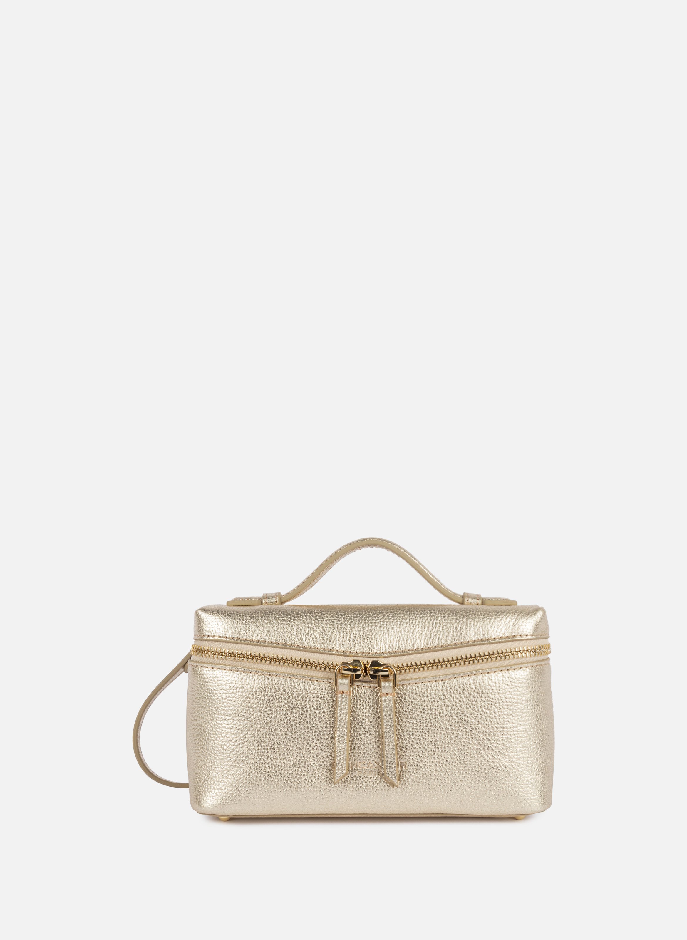 Petit sac boite - milano trésor LANCASTER Doré