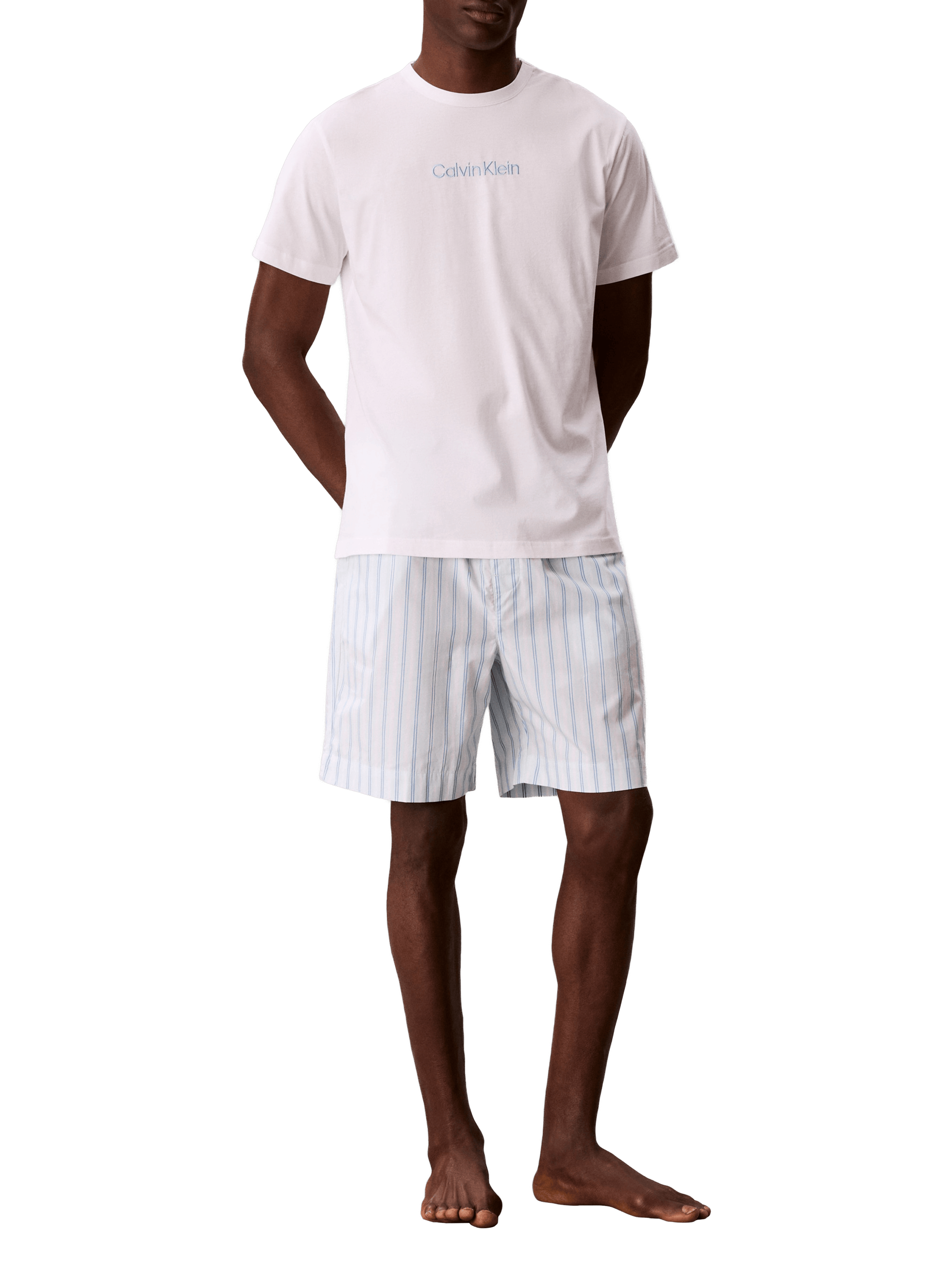 Short cotton pyjama set CALVIN KLEIN White
