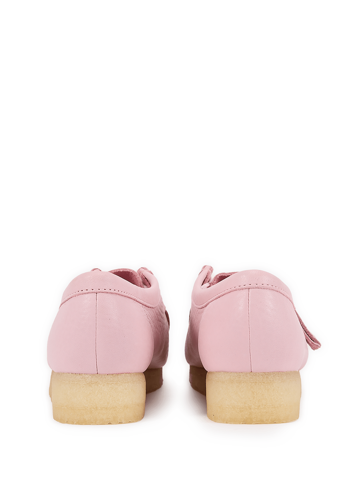 Mocassins Wallabee en peau CLARKS Rose