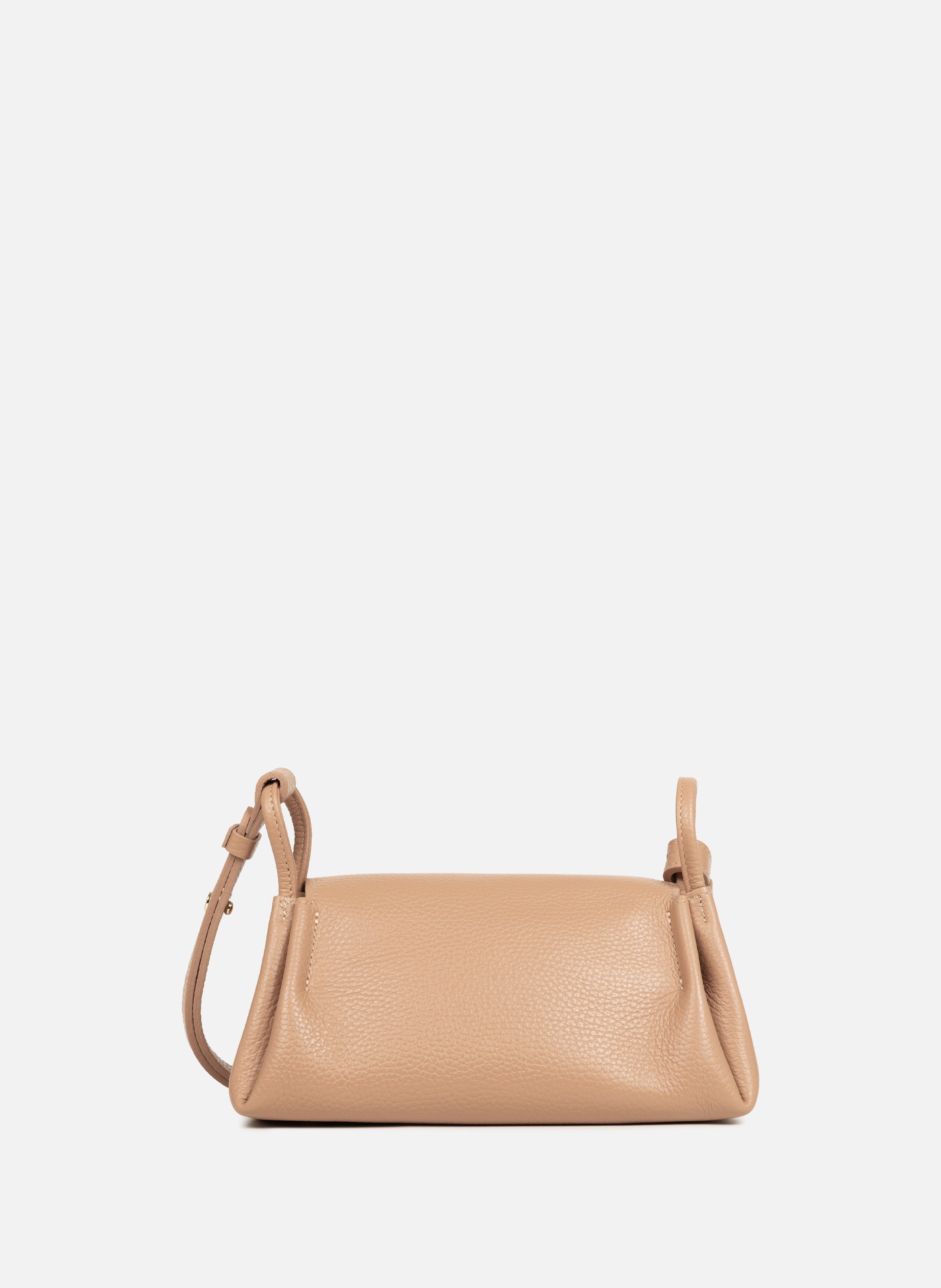 Small crossbody bag - accordéon double LANCASTER Beige