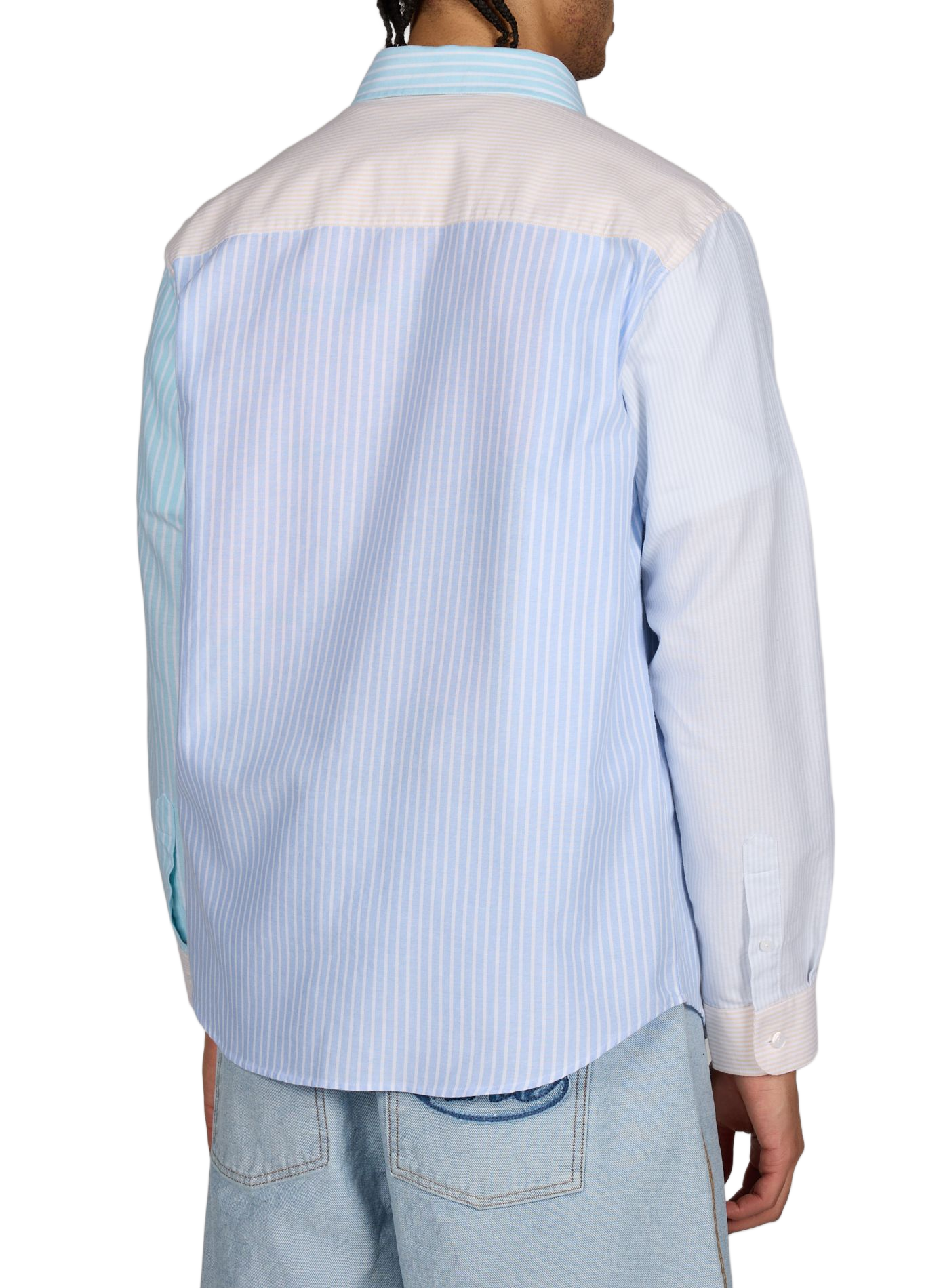 Chemise Bonne Graine à rayures en coton MAISON LABICHE Rose