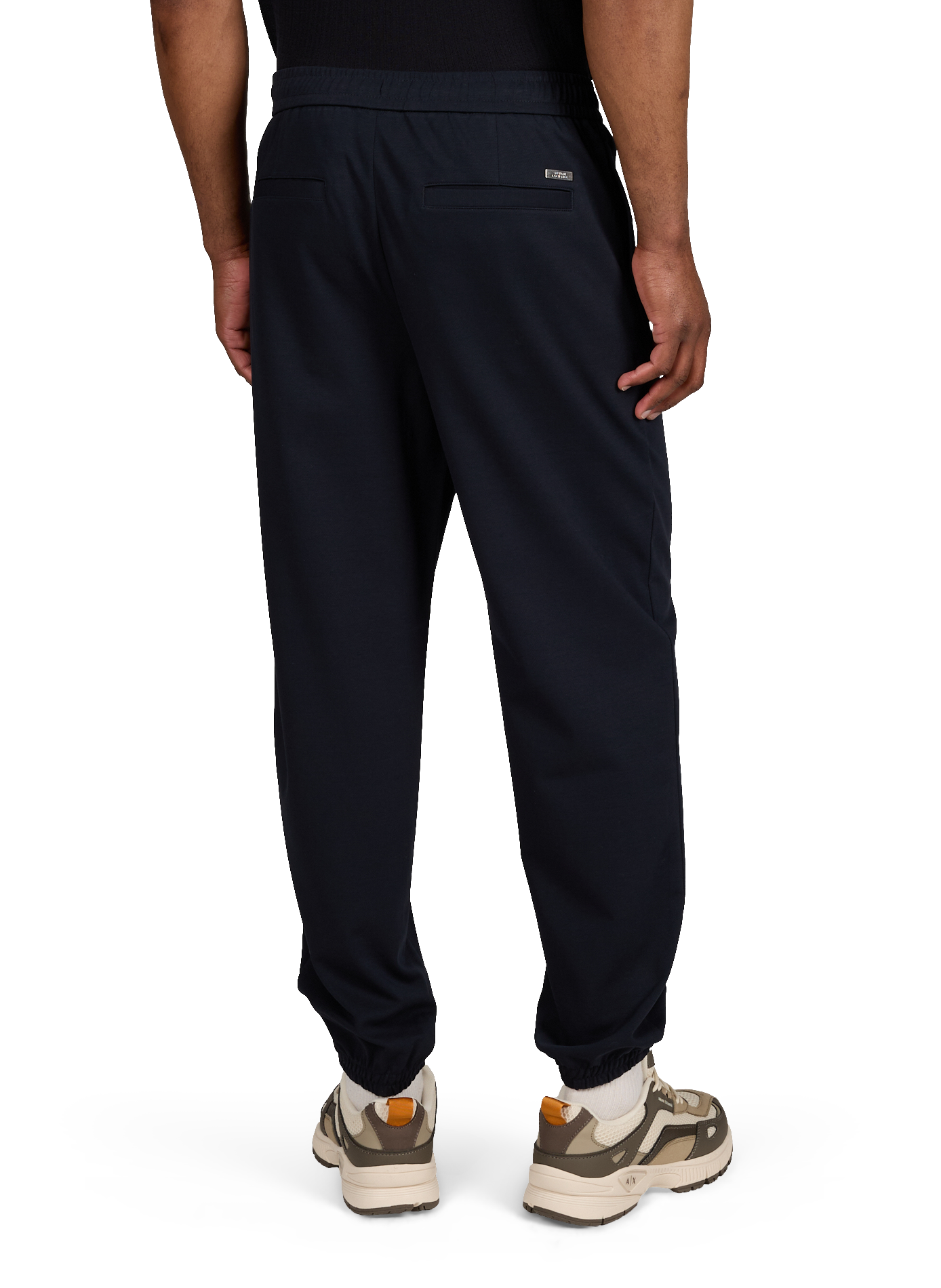 Cotton-blend joggers ARMANI EXCHANGE Blue