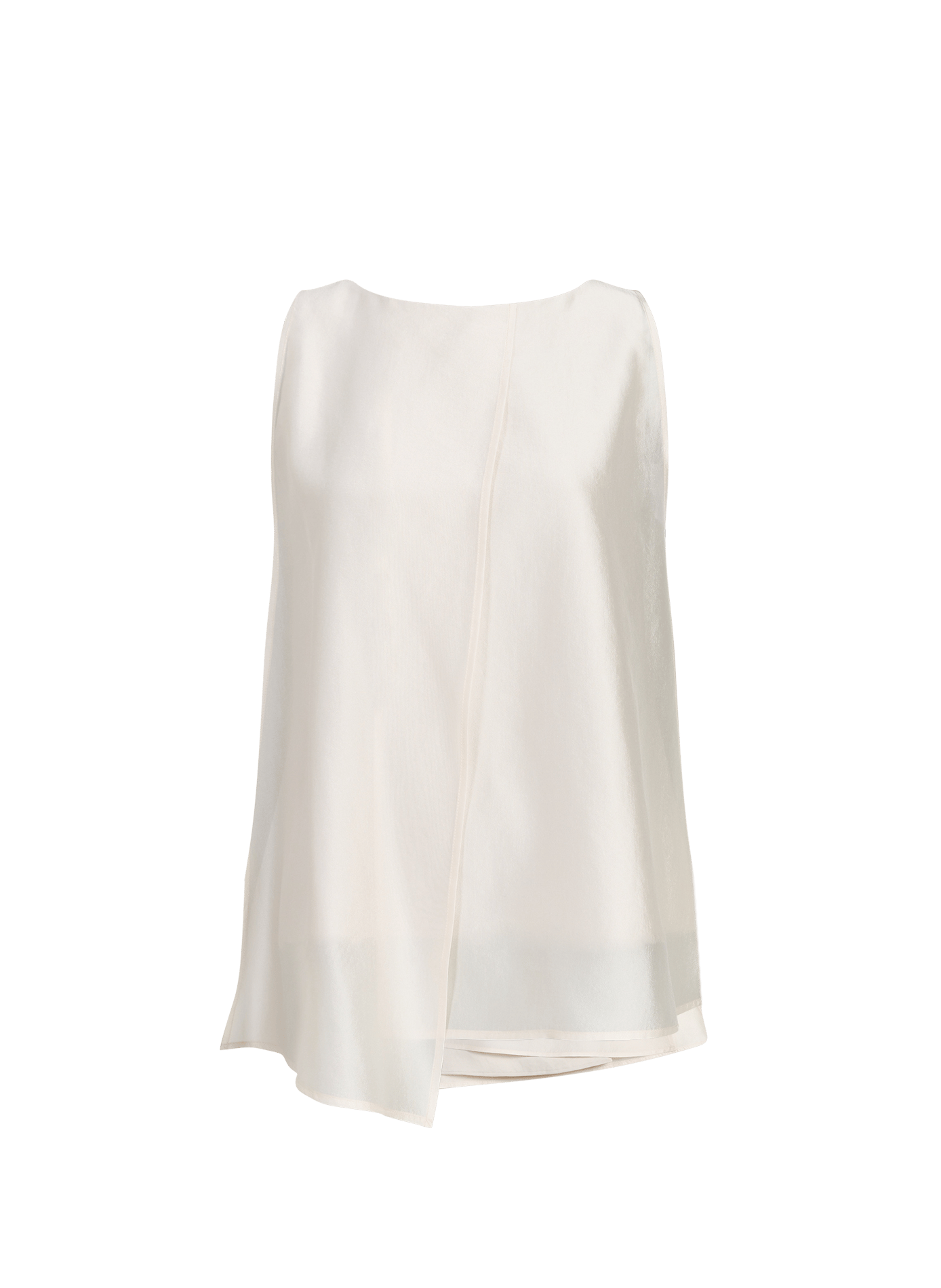 Flared sleeveless Raya blouse R2W Beige