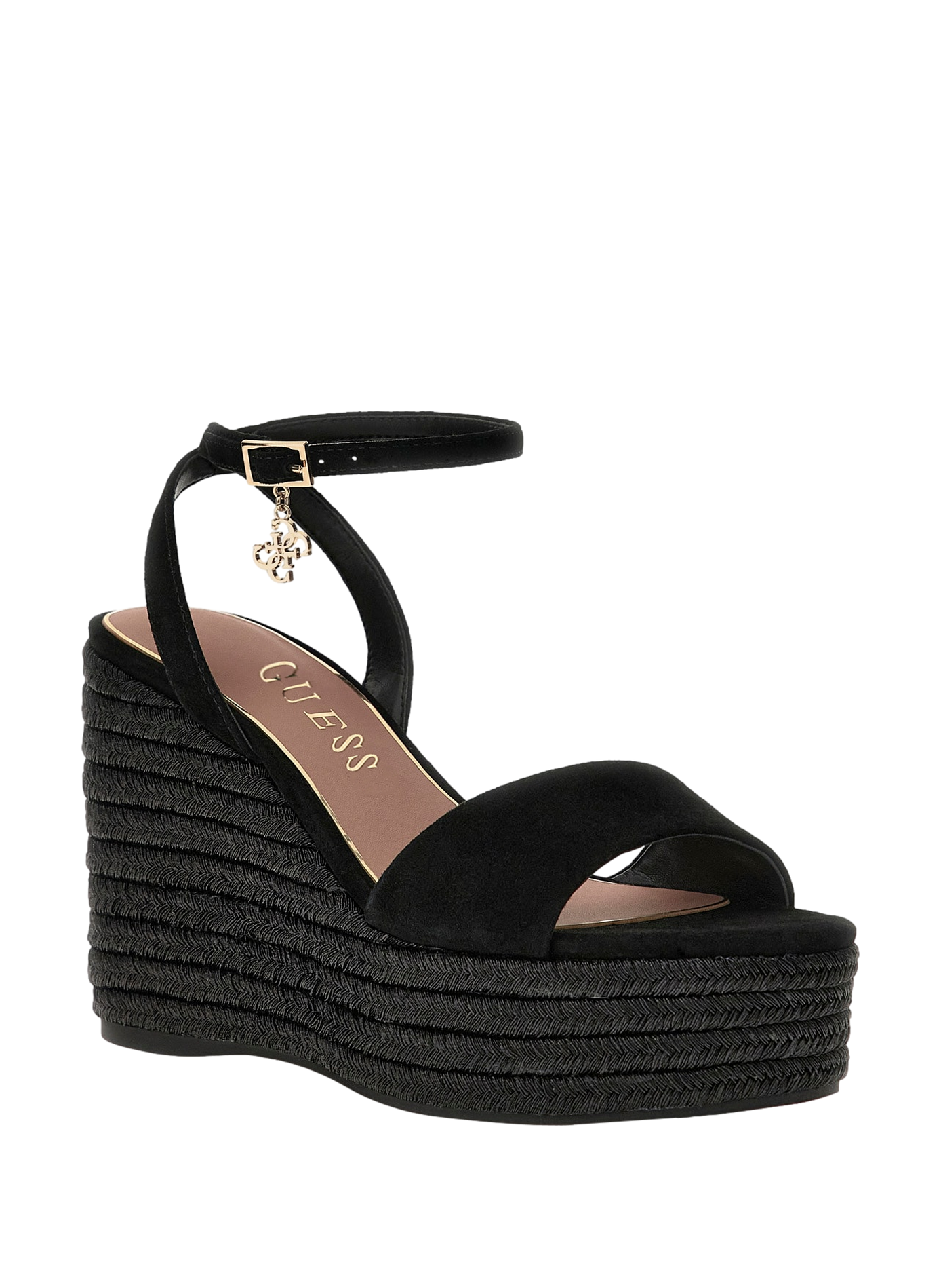 Everly wedge heel sandals GUESS Black