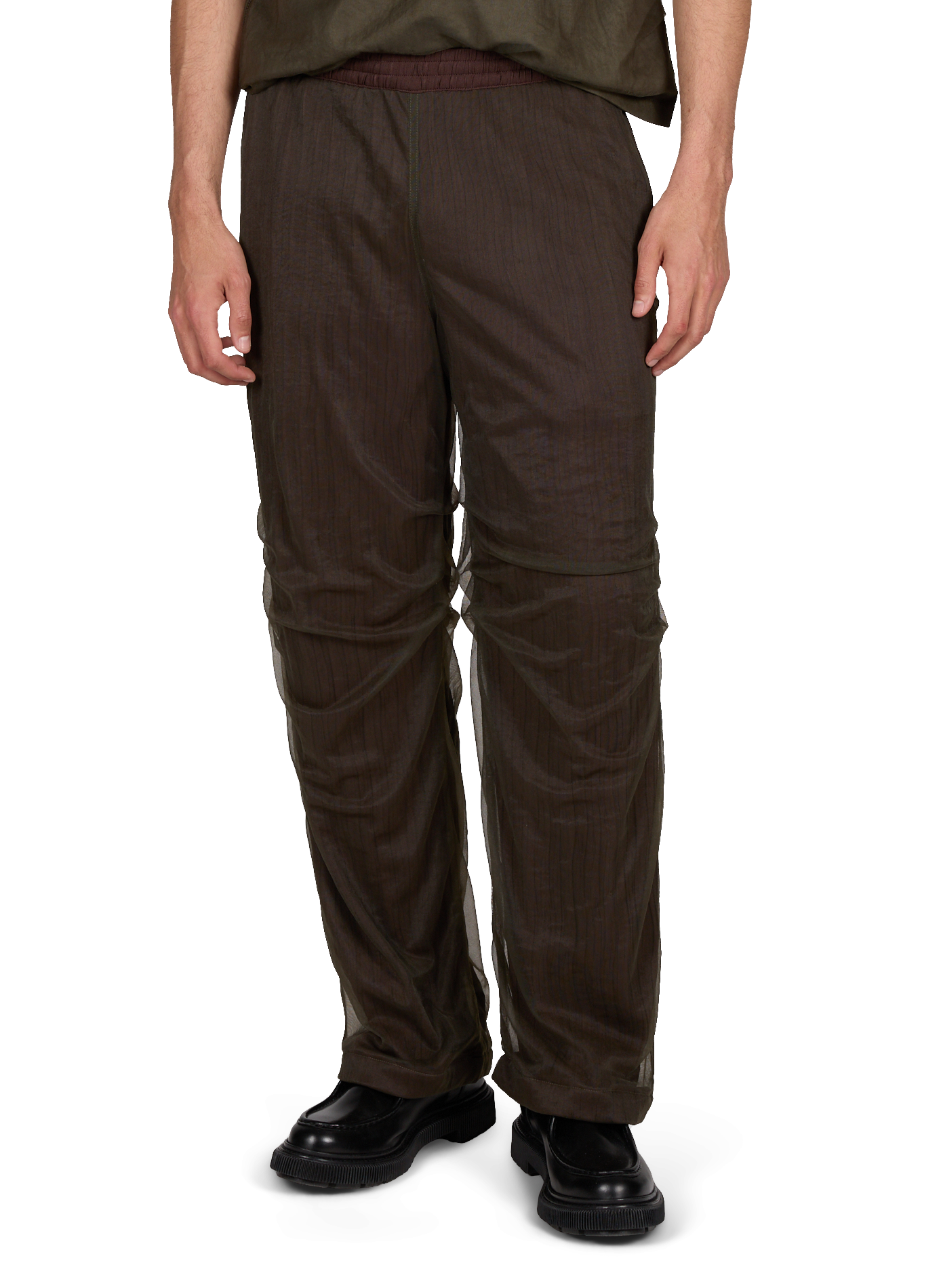 Pantalón fluido con forro ANDERSSON BELL Caqui