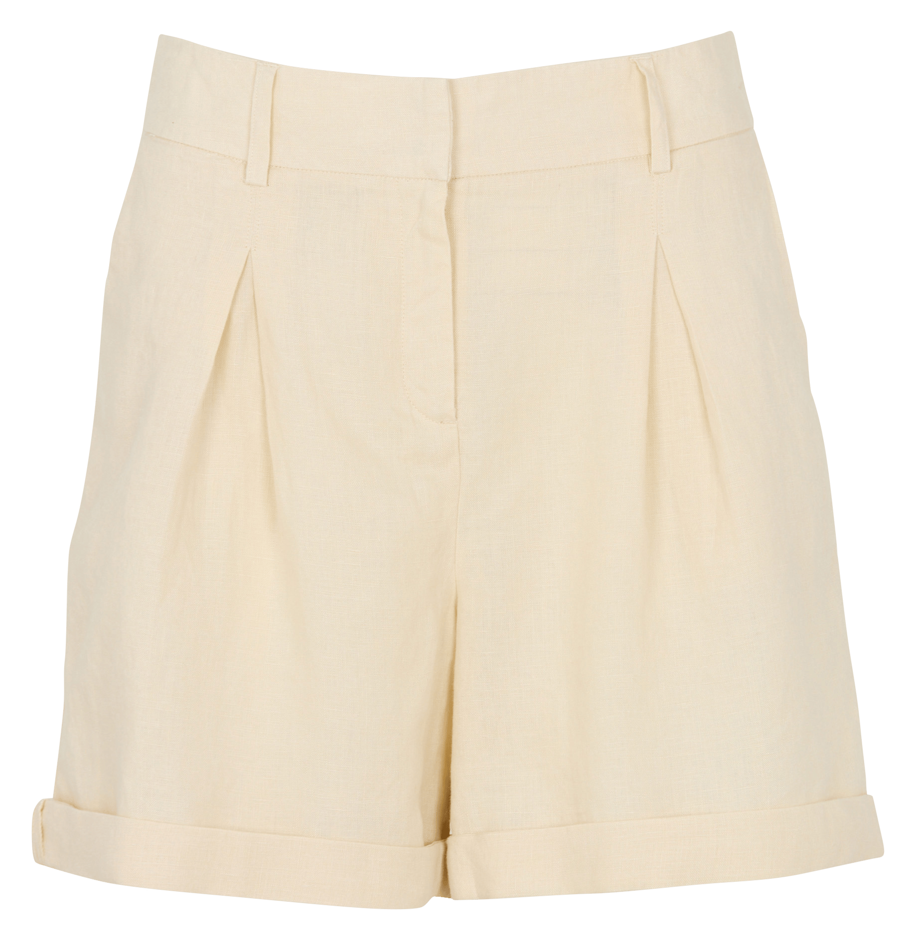 Short large en lin tanguy MAISON 123 Blanc