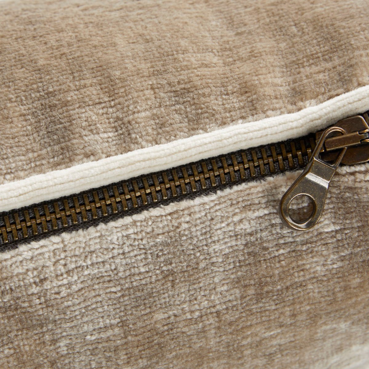 Housse de coussin en velours, orphéo YVES DELORME Gris
