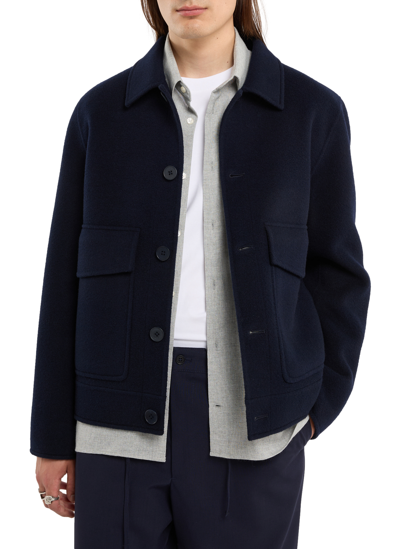 Veste Emy en laine  SAISON 1865 Bleu