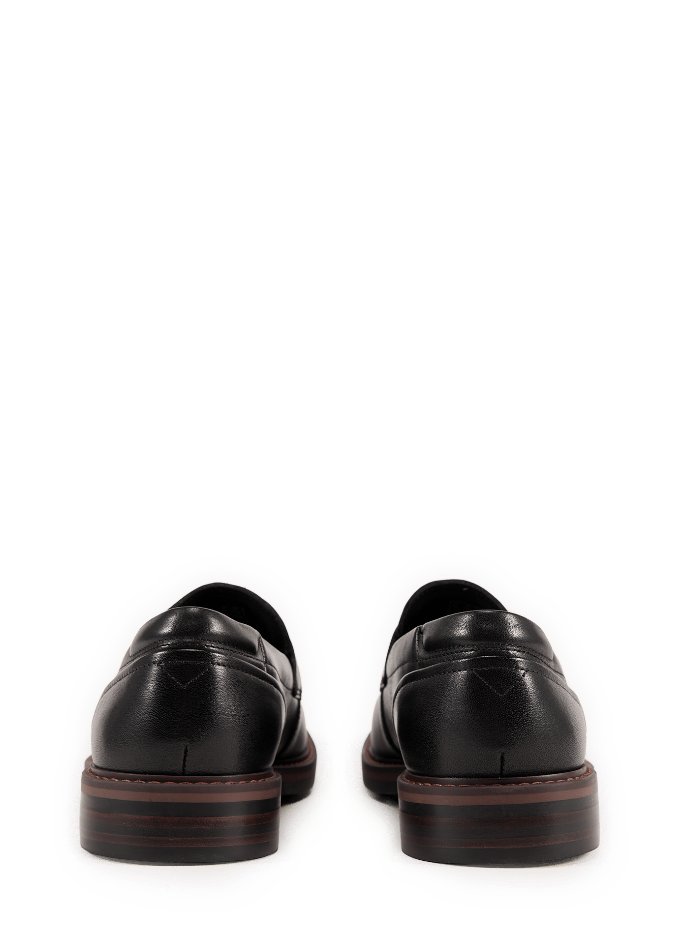 Mocassins en cuir CLARKS Noir
