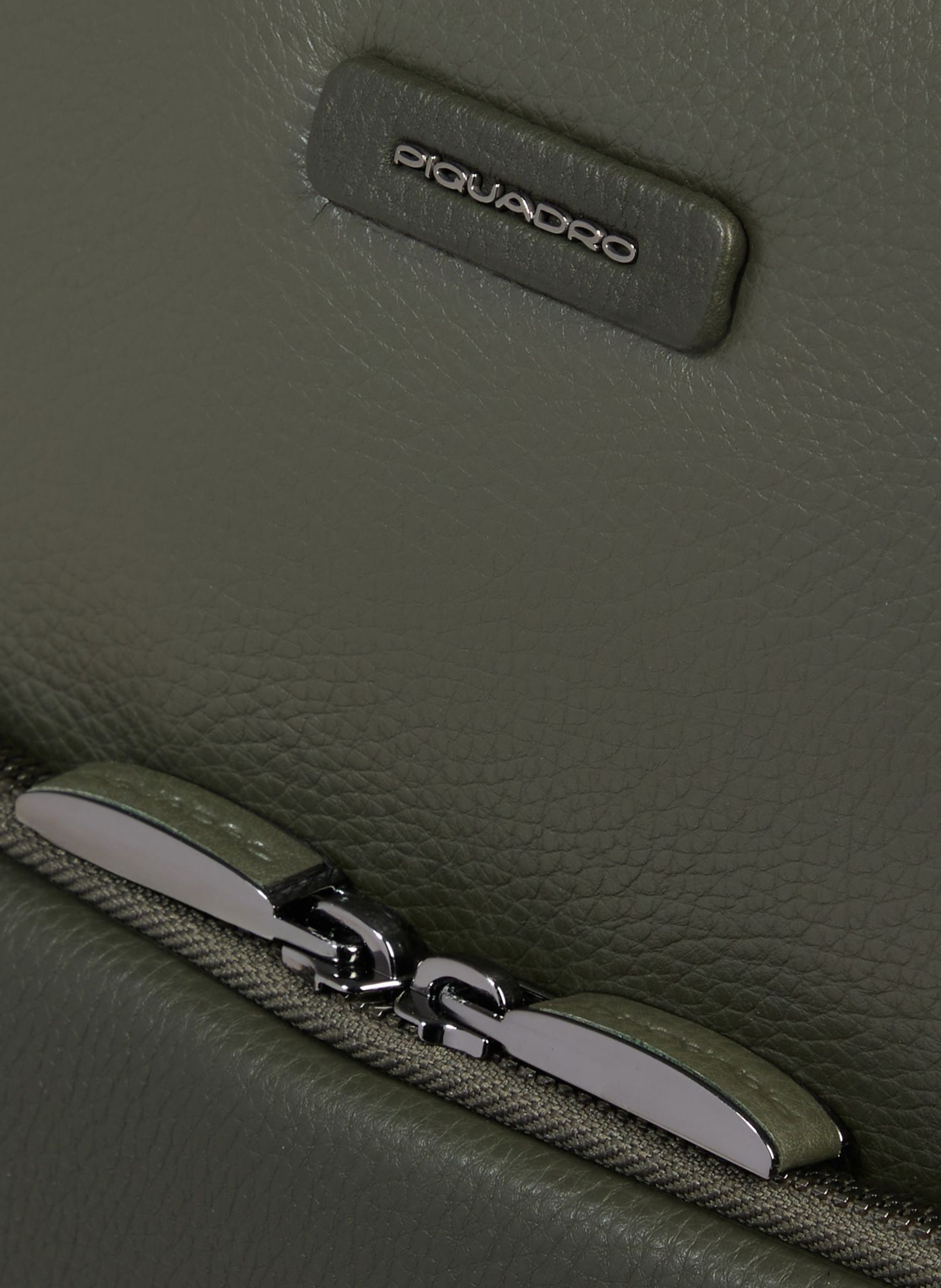 Slanke rugzak voor 14" laptop PIQUADRO Groen