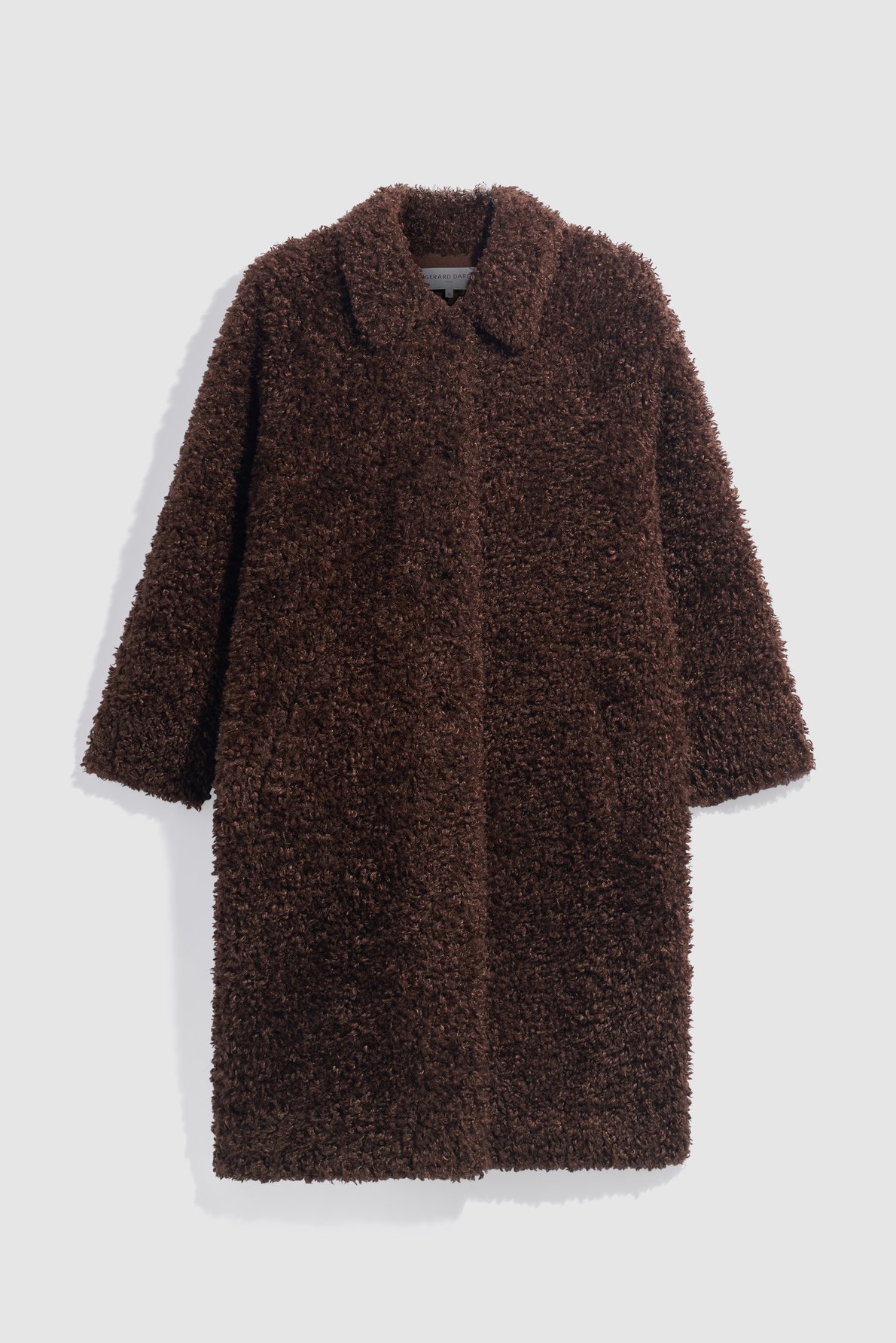 Manteau teddy bear - asta GERARD DAREL Marron