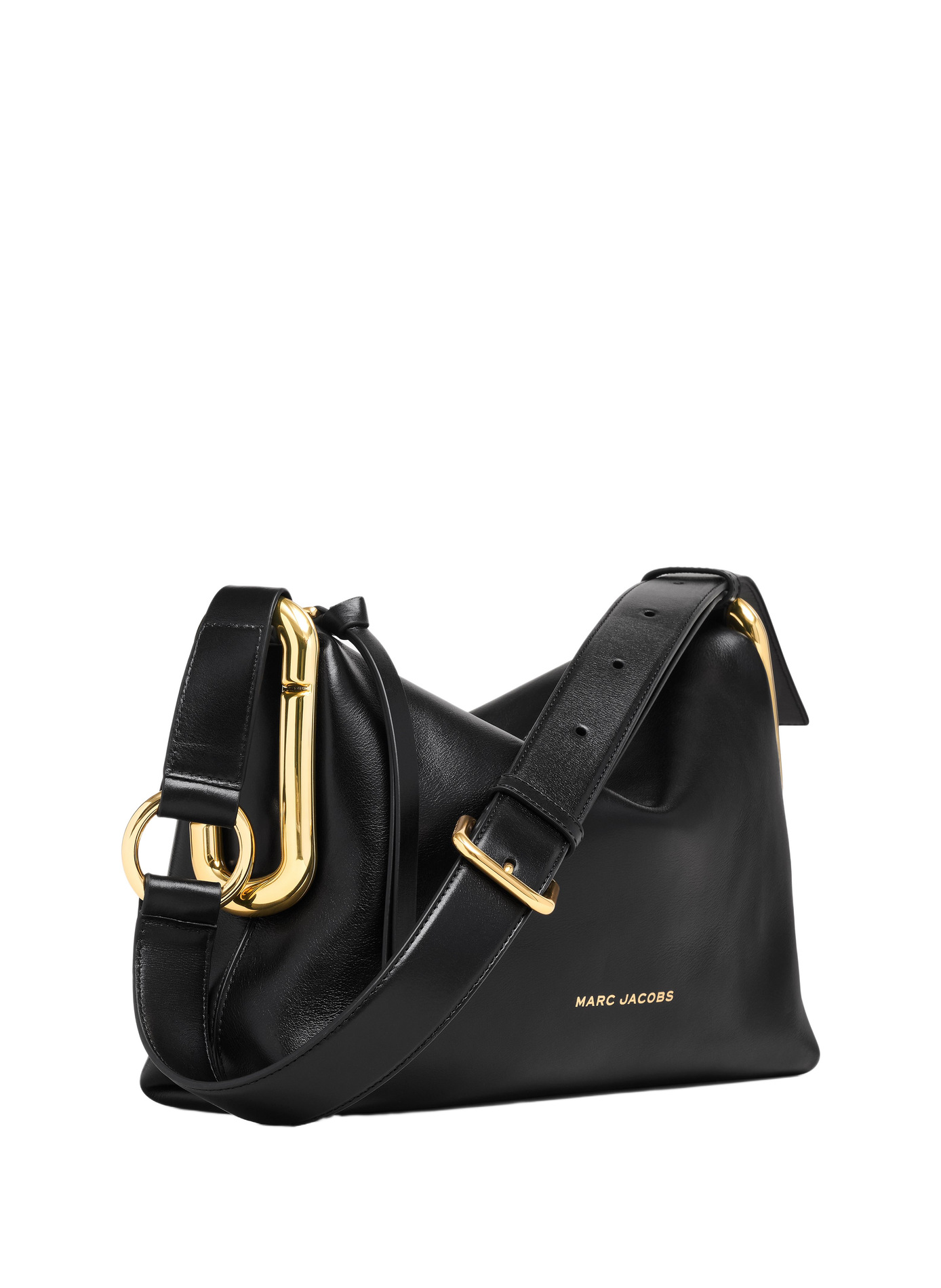 The Scene Medium leather shoulder bag MARC JACOBS Black