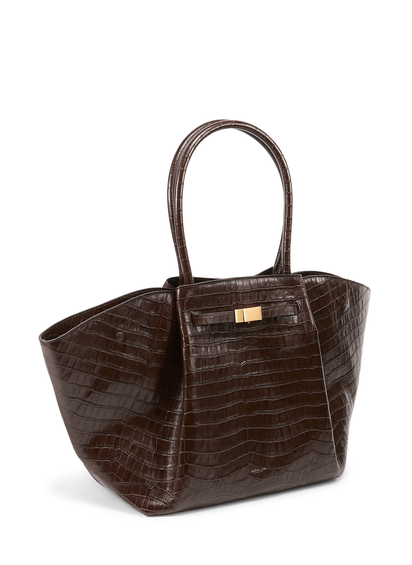 Sac à main New York en cuir | Marron DEMELLIER LONDON Femme