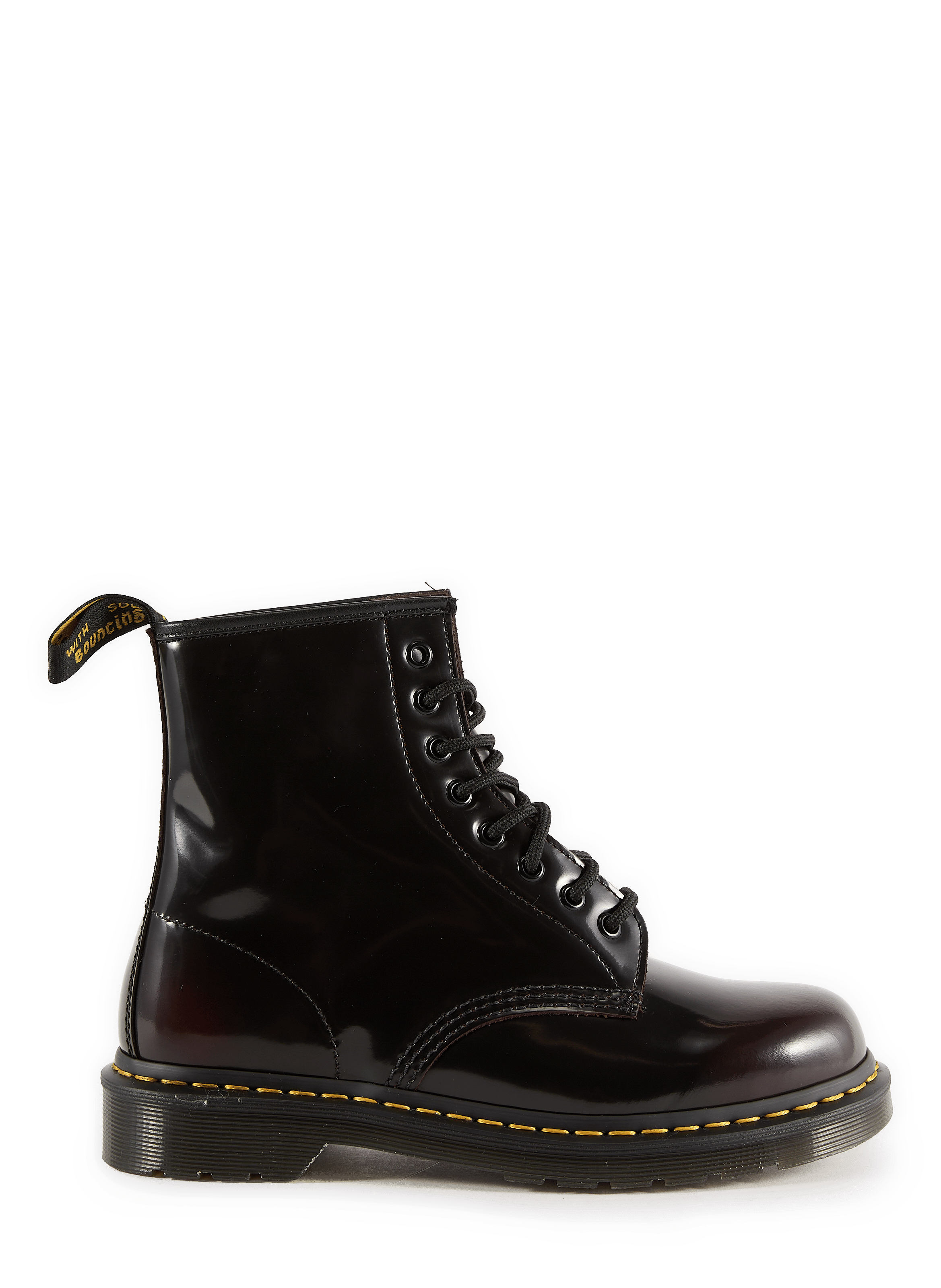 Botines 1460 de cuero DR. MARTENS Rojo