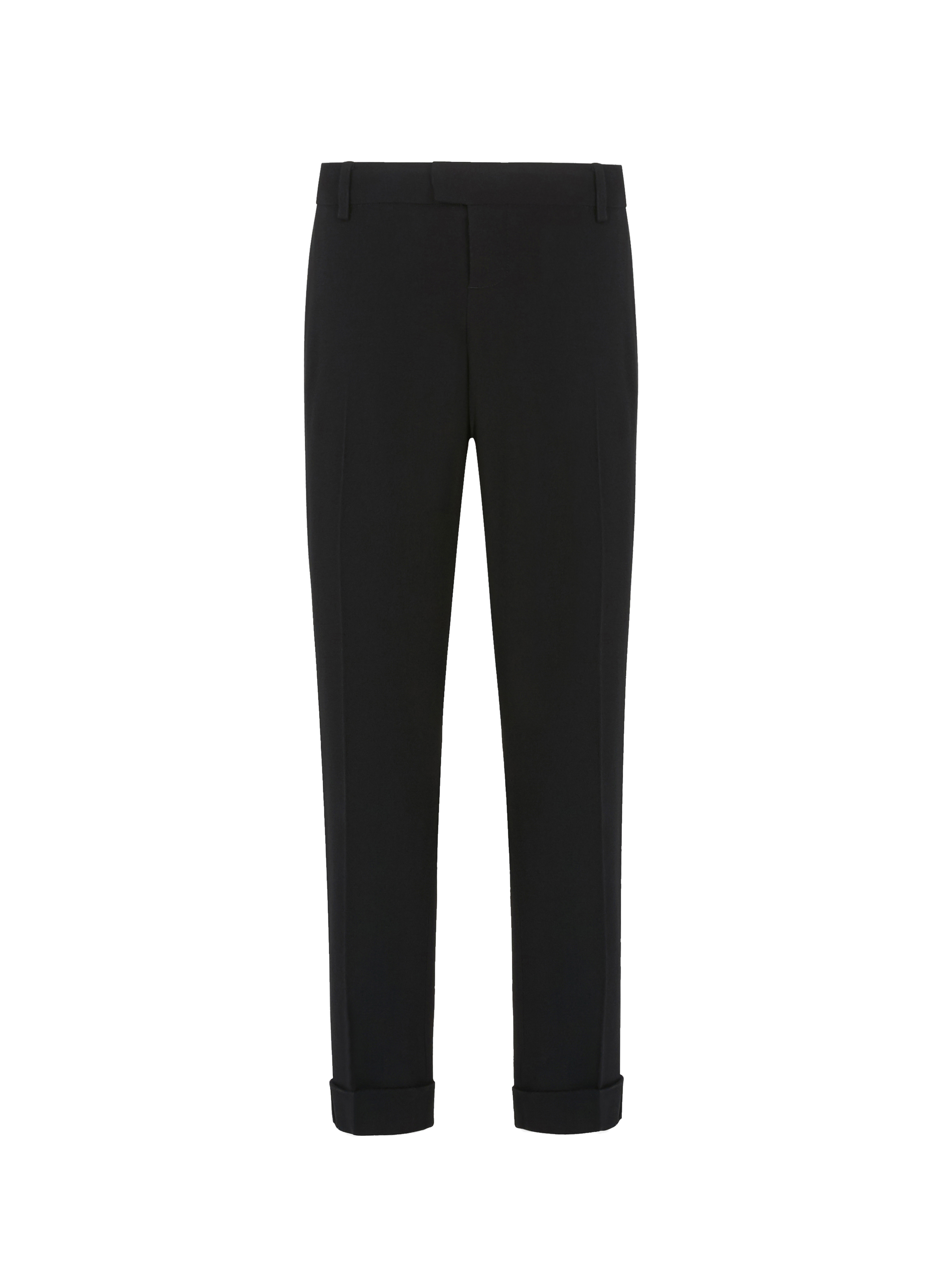 Pantalon Claude cropped en crêpe