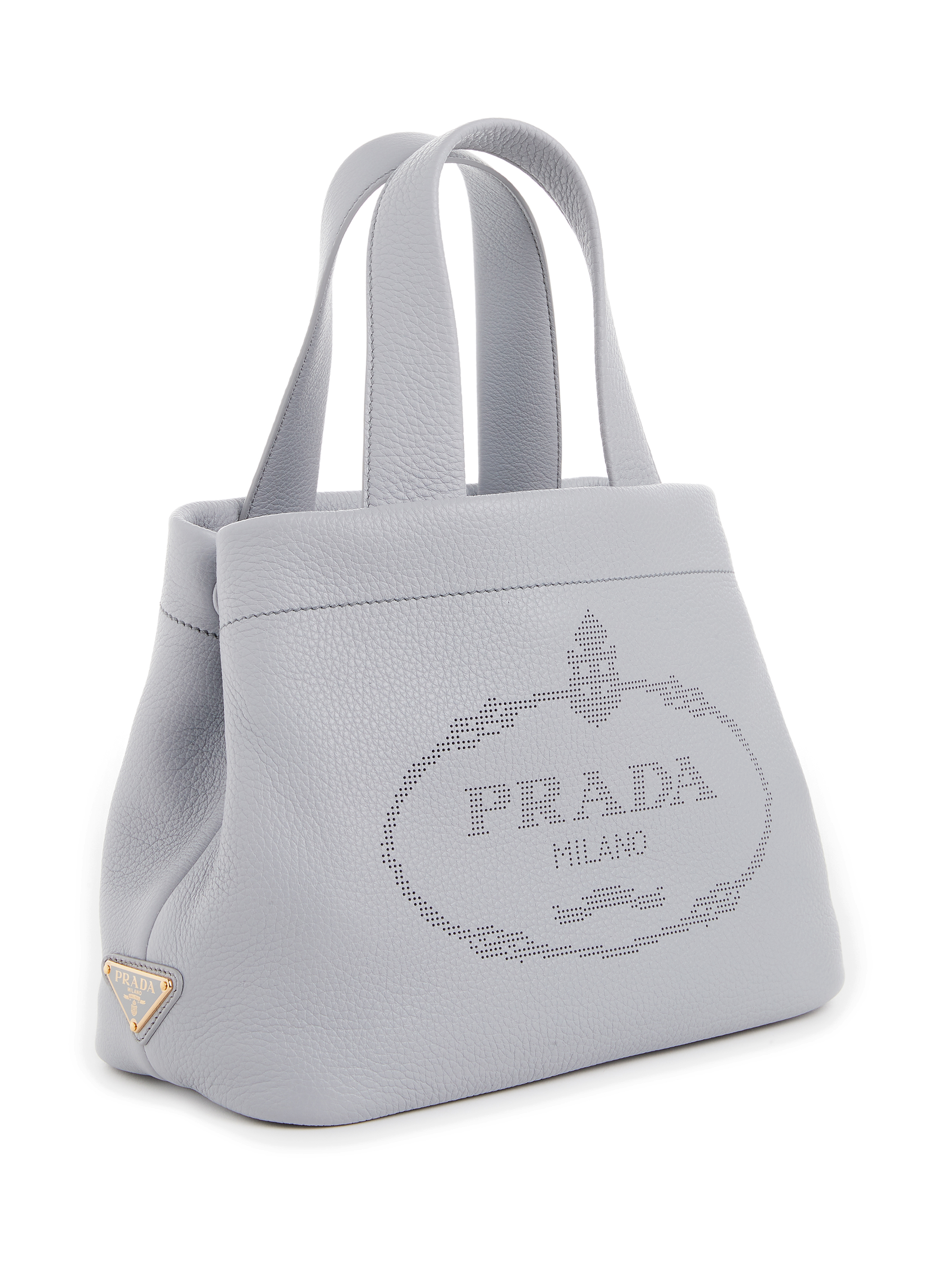 Sac fourre-tout à logo en cuir