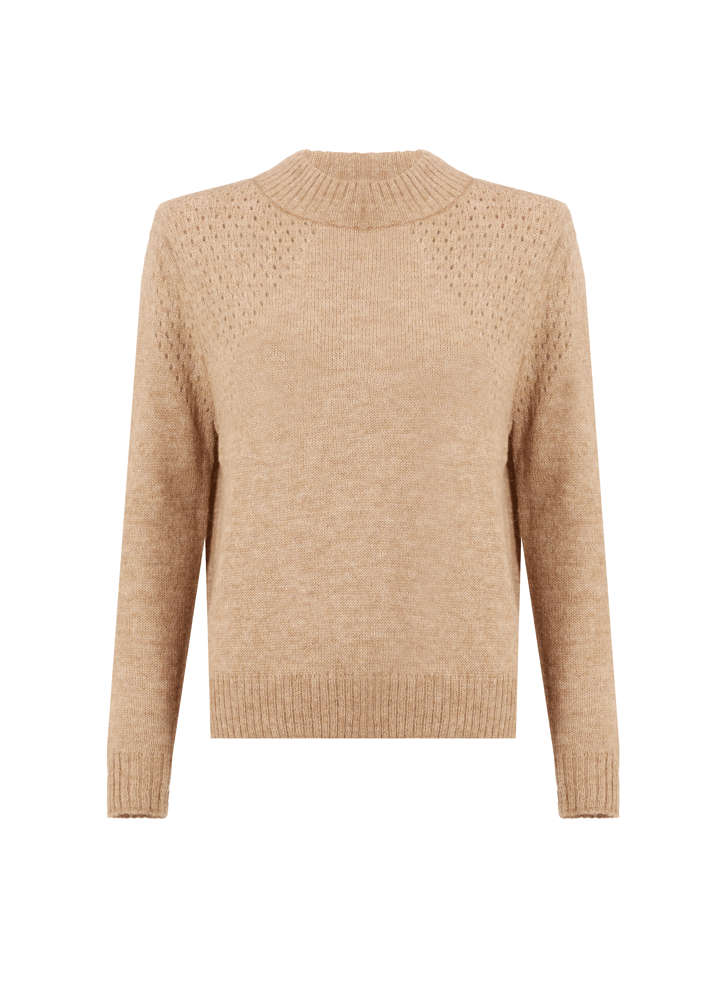 Pull Grenat en laine