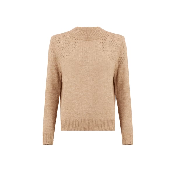 Pull Grenat en laine