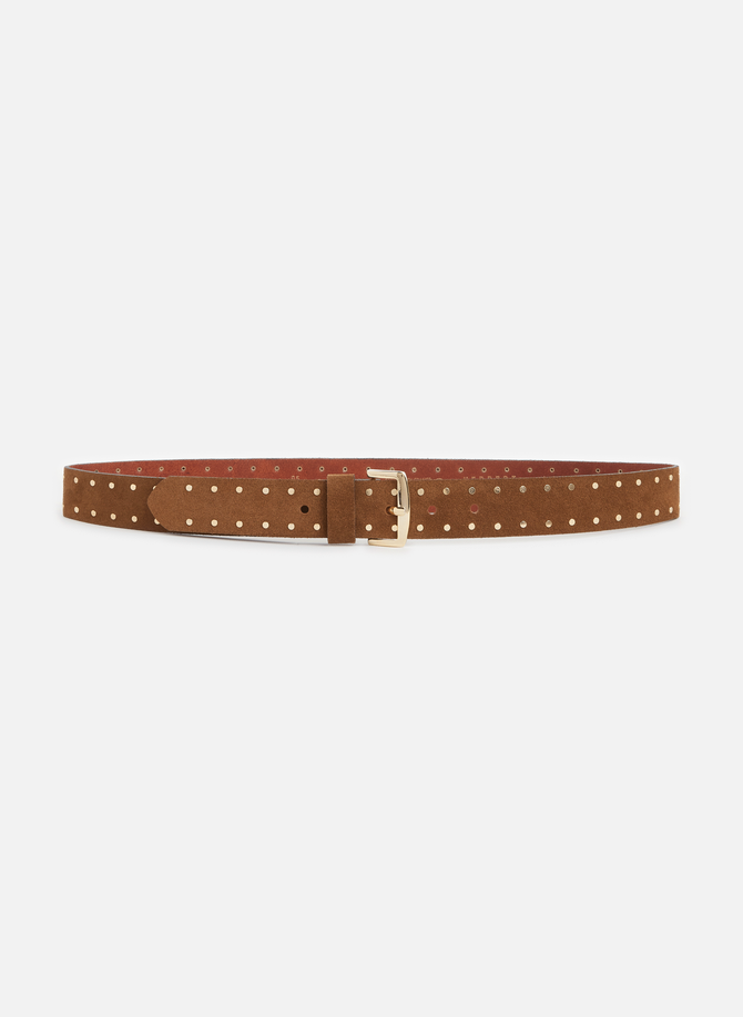 La Caravelle leather belt HERBERT FRÈRE SOEUR