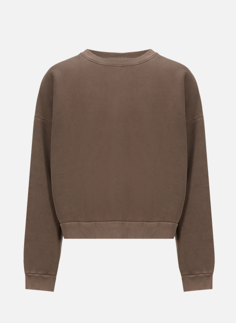 Sweatshirt en coton BrownACNE STUDIOS 