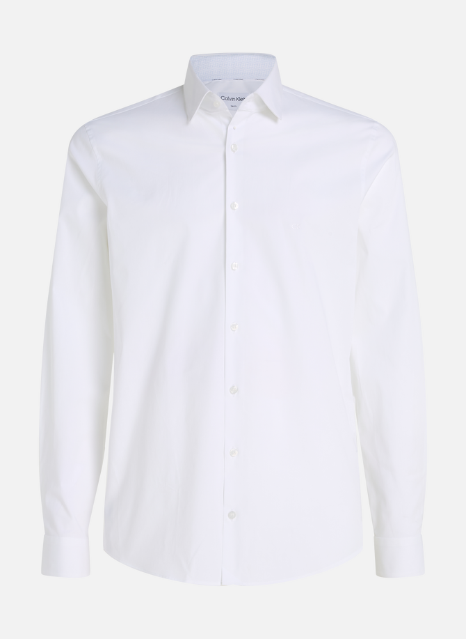 CALVIN KLEIN slim cotton shirt