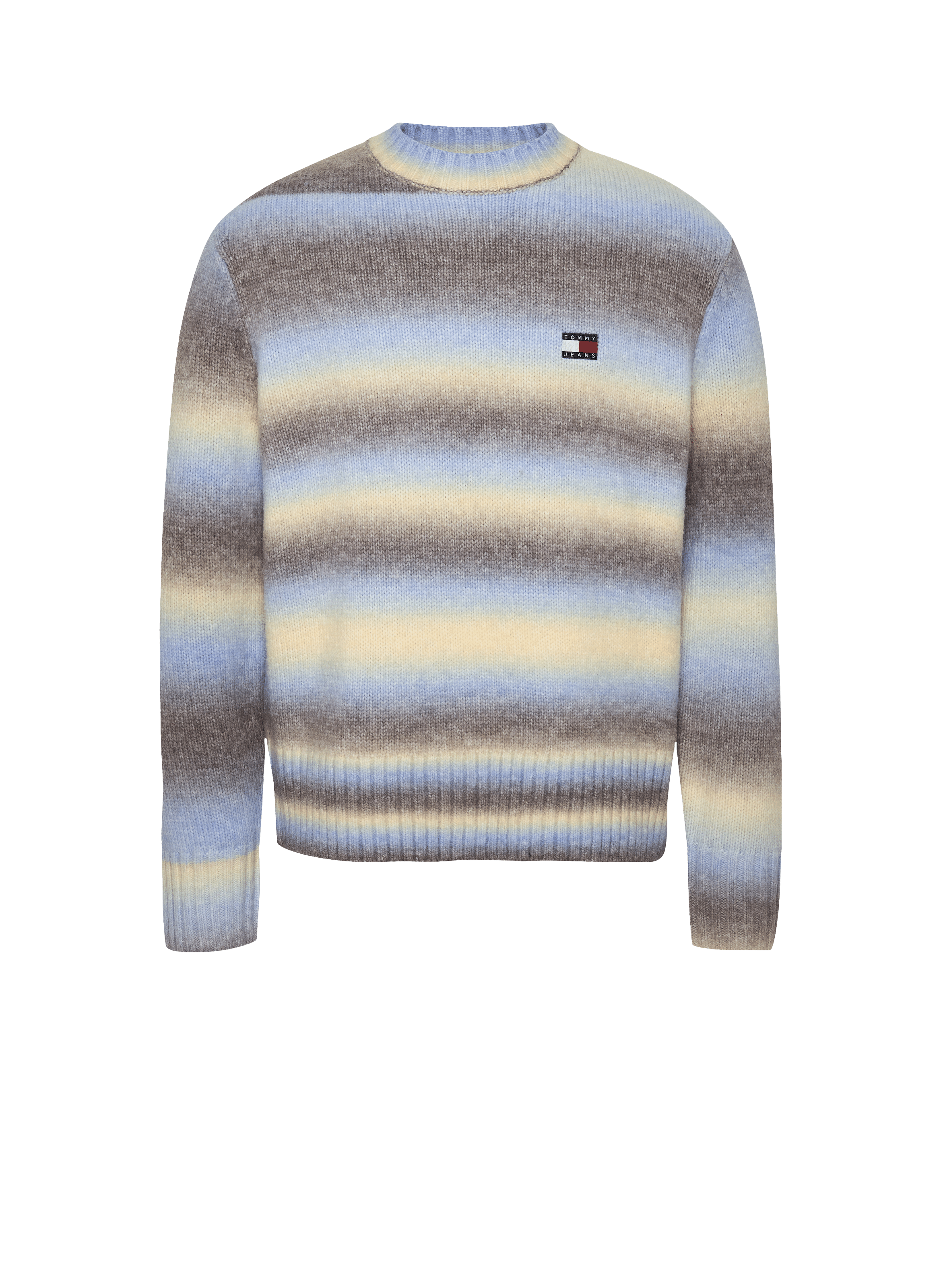 Sweater with gradient pattern and wool Multicolour