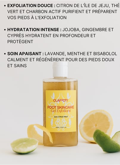 Clapoti Exfoliating Moisturizing Scrub Natural Korean Lemon CLAPOTI Clapoti Exfoliating Moisturizing Scrub Natural Korean Lemon CLAPOTI