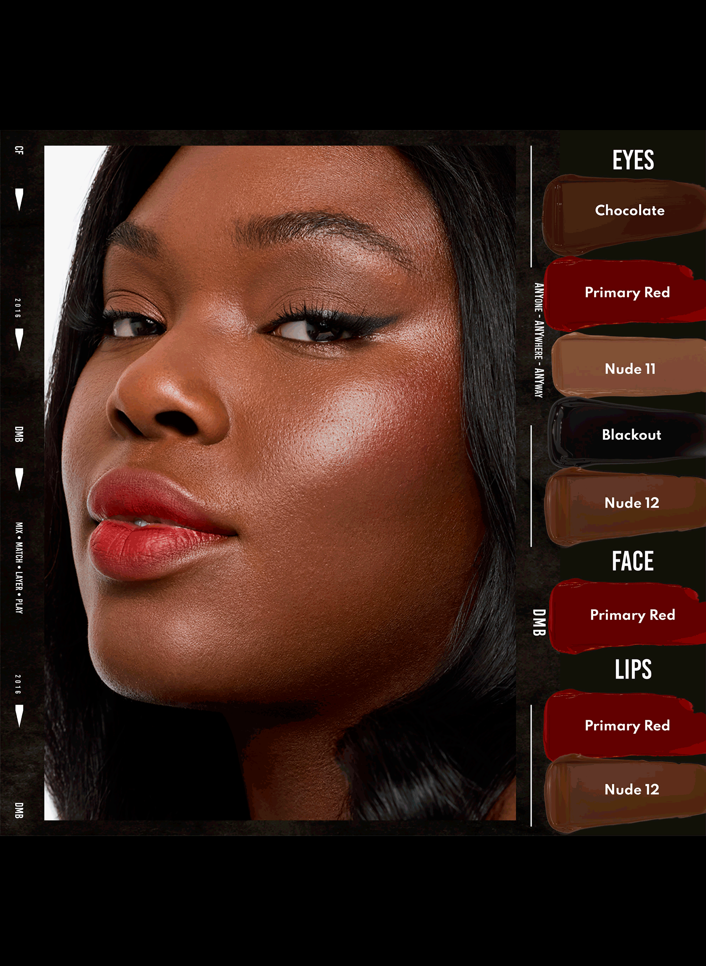 Colorfix Matte DANESSA MYRICKS Primary red