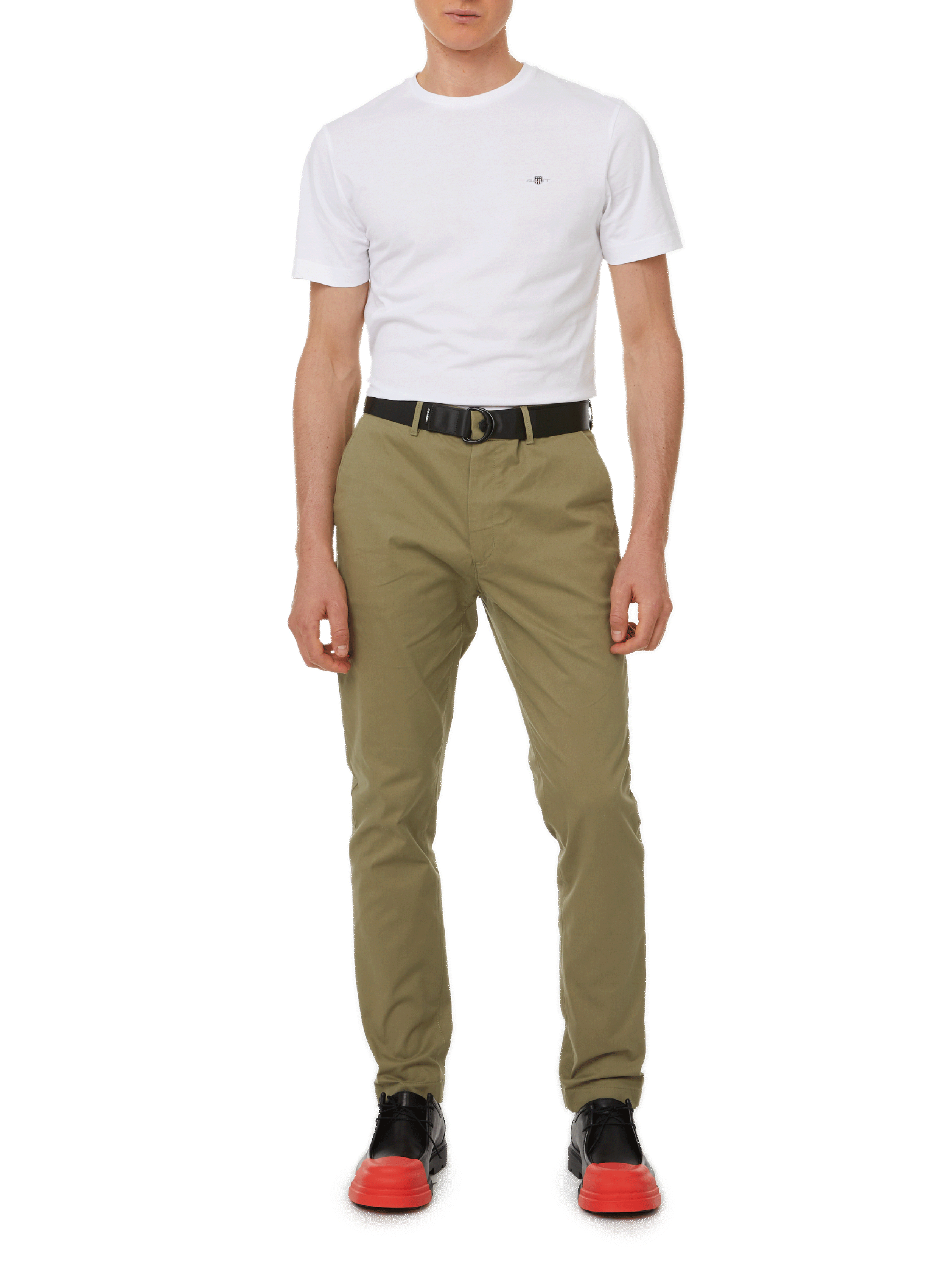 Cotton T-shirt GANT White