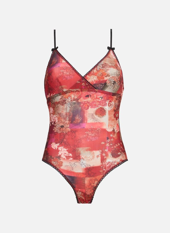 Patterned Bodysuit Multicolour by MOMONI MOMONI Patterned Bodysuit Multicolour