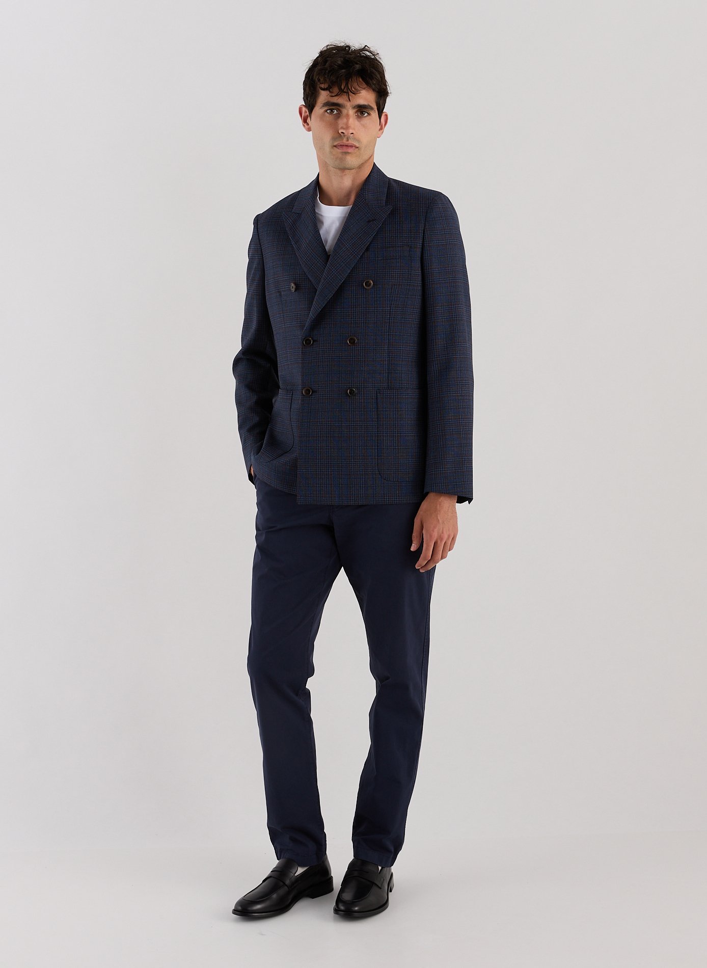 Wool checked blazer PAUL SMITH Multicolour