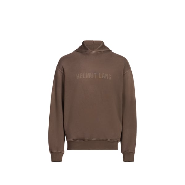 Helmut Lang Sweatshirt Imprimé En Coton In Brown