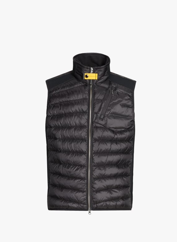 Gilet sans manches col montant | Noir by PARAJUMPERS Gilet sans manches col montant Noir