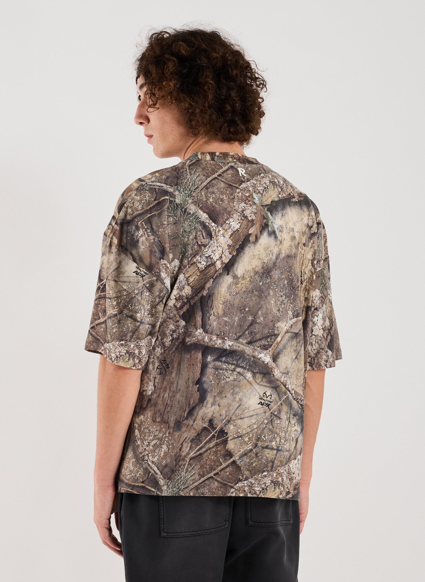 Biker-style cotton t-shirt REPRESENT Multicolour