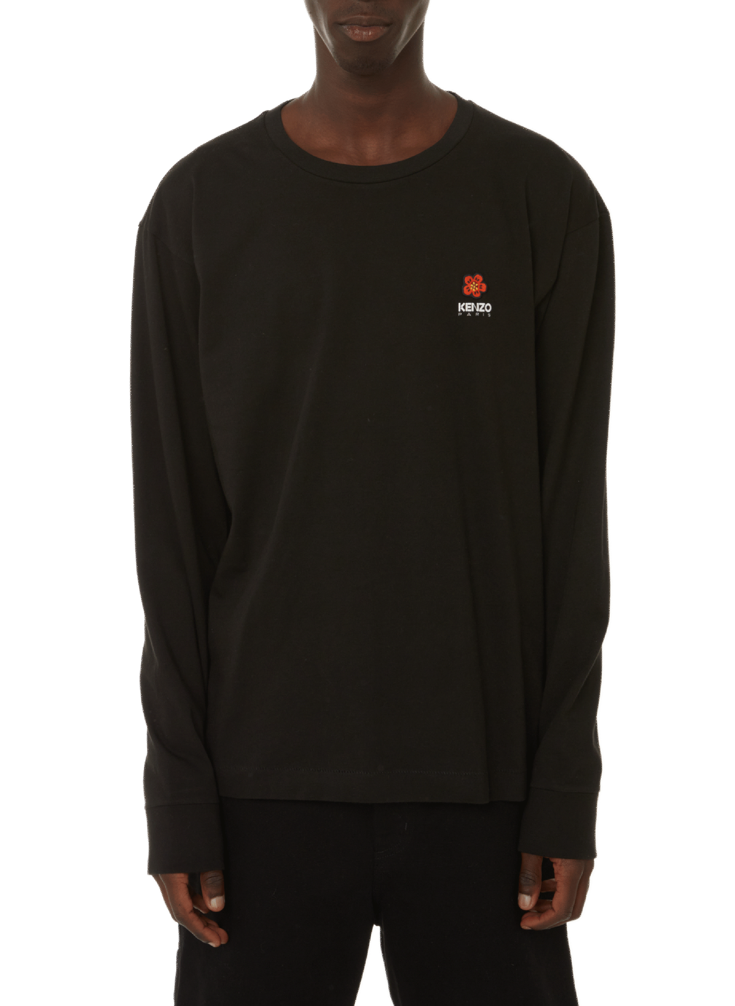 KENZO Boke Flower cotton sweatshirt Black