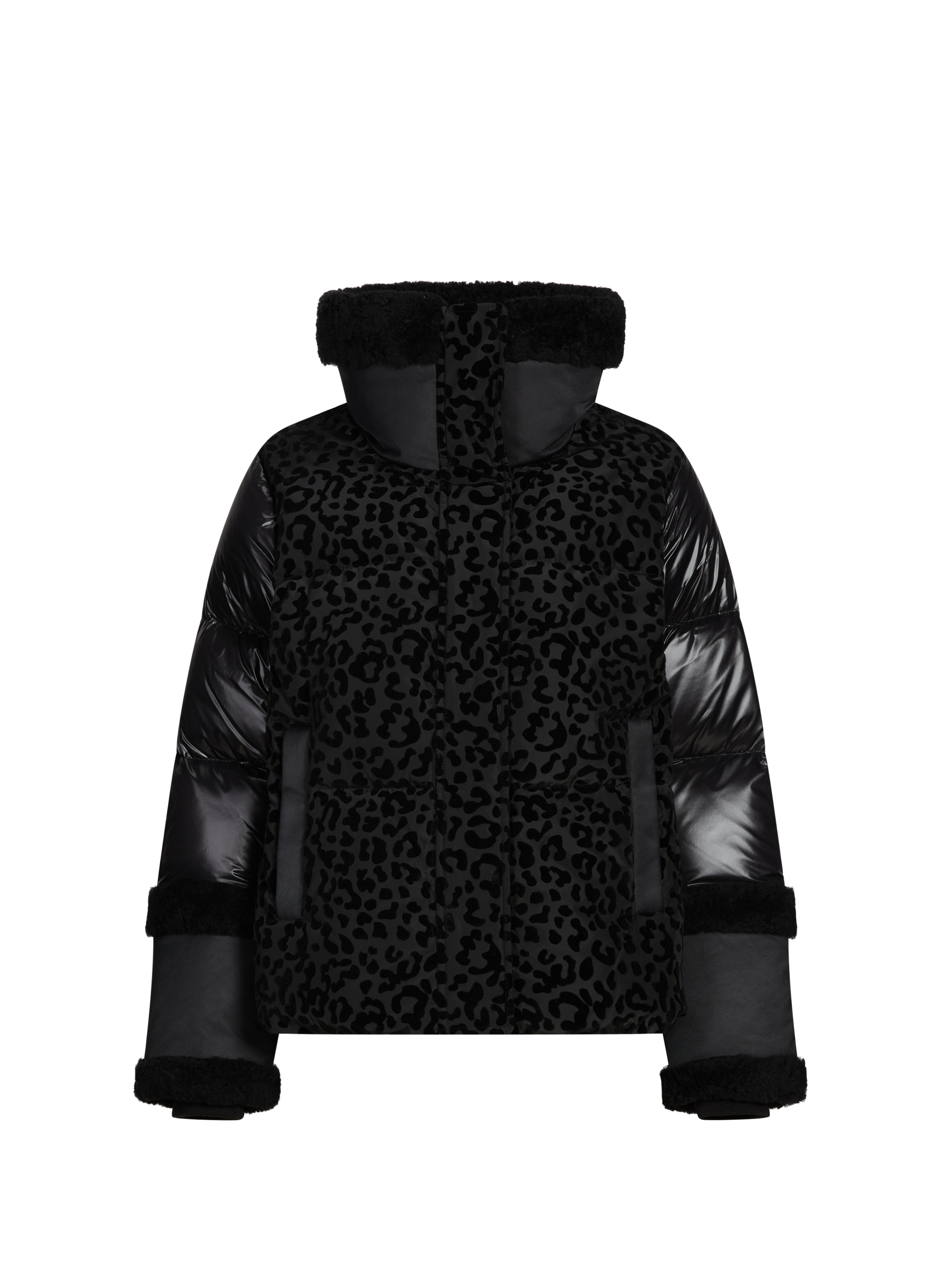 MACKAGE Doudoune courte Lydana à capuche Black