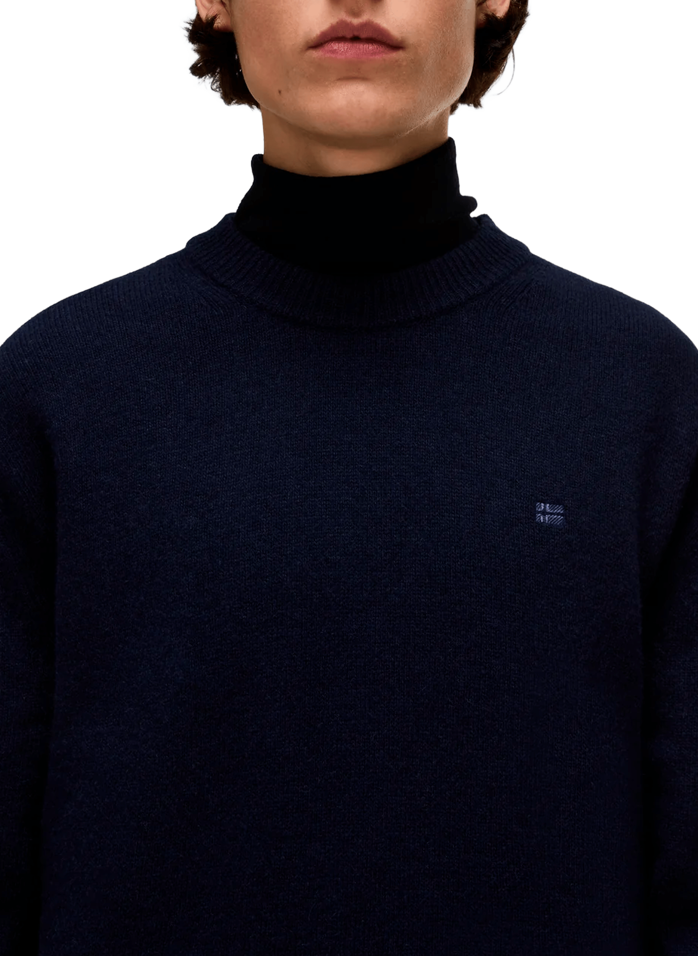 Mixed Wool Sweatshirt NAPAPIJRI Blue