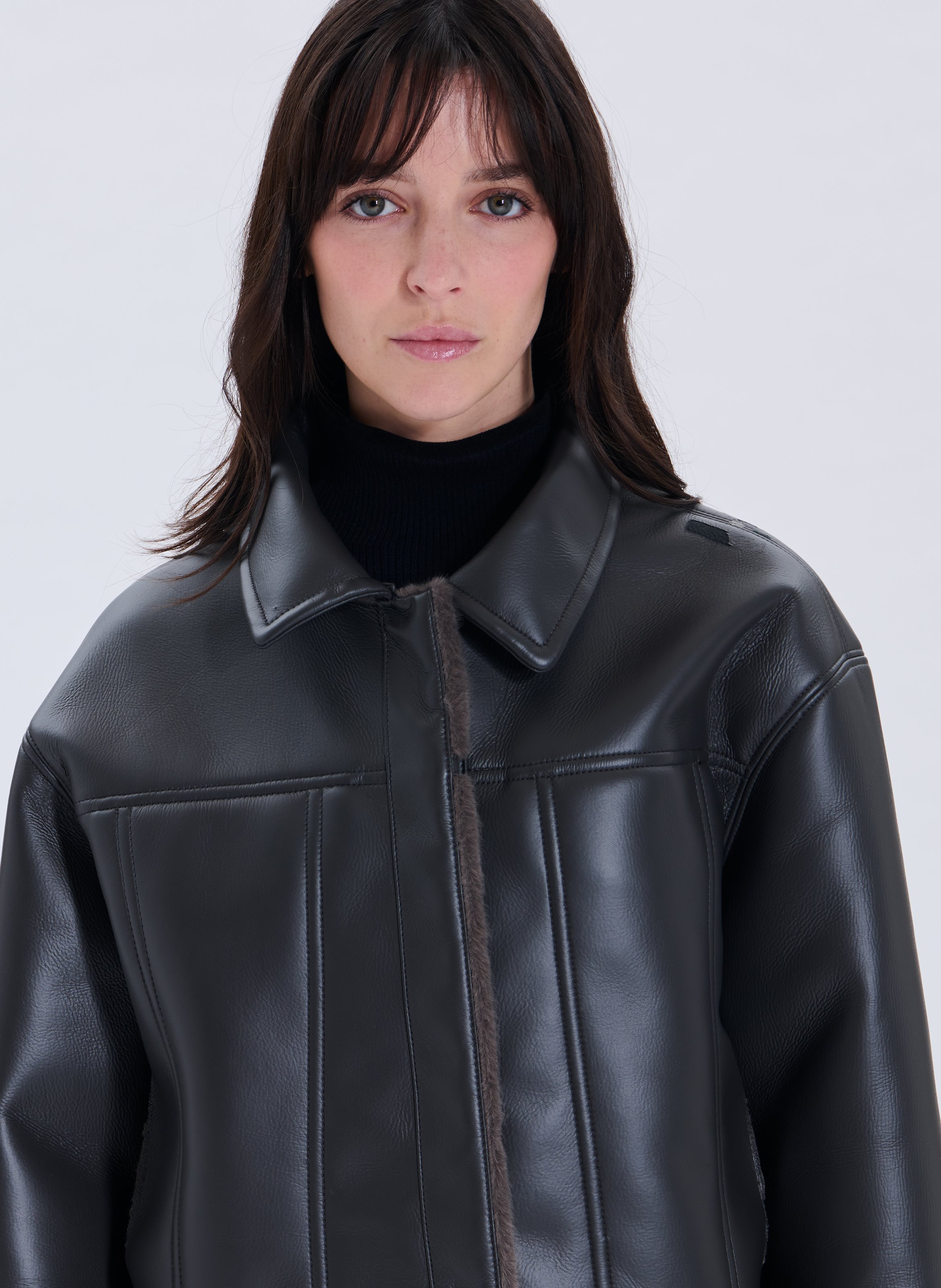 Veste courte monge ZAPA Gris