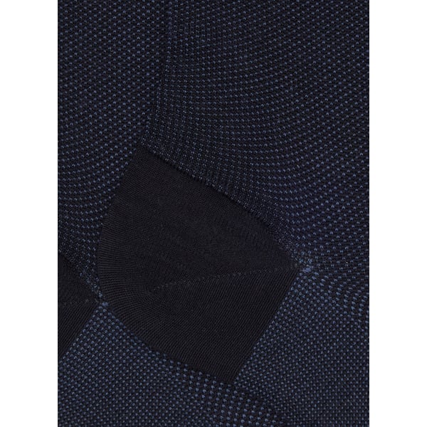 Dore Dore Chaussettes Imprimées En Laine In Blue