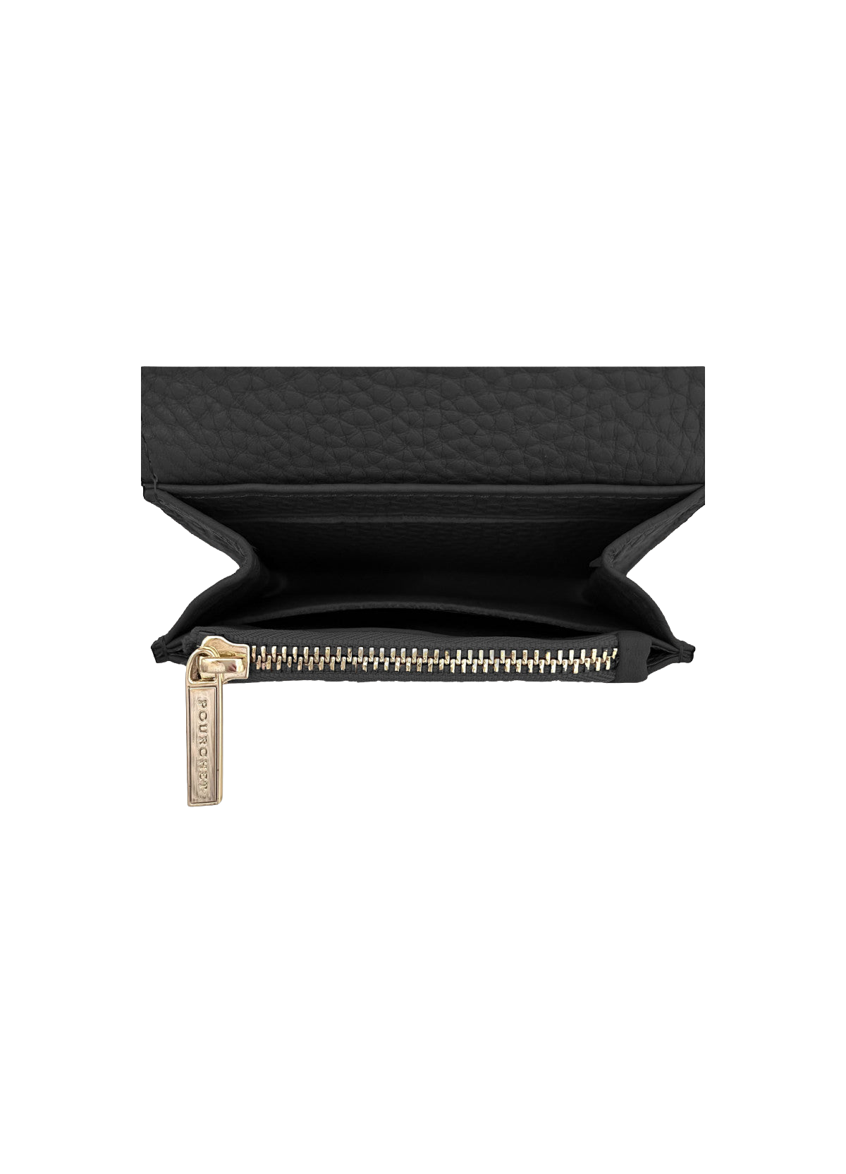 Club | porte-monnaie pm en cuir de veau POURCHET Noir