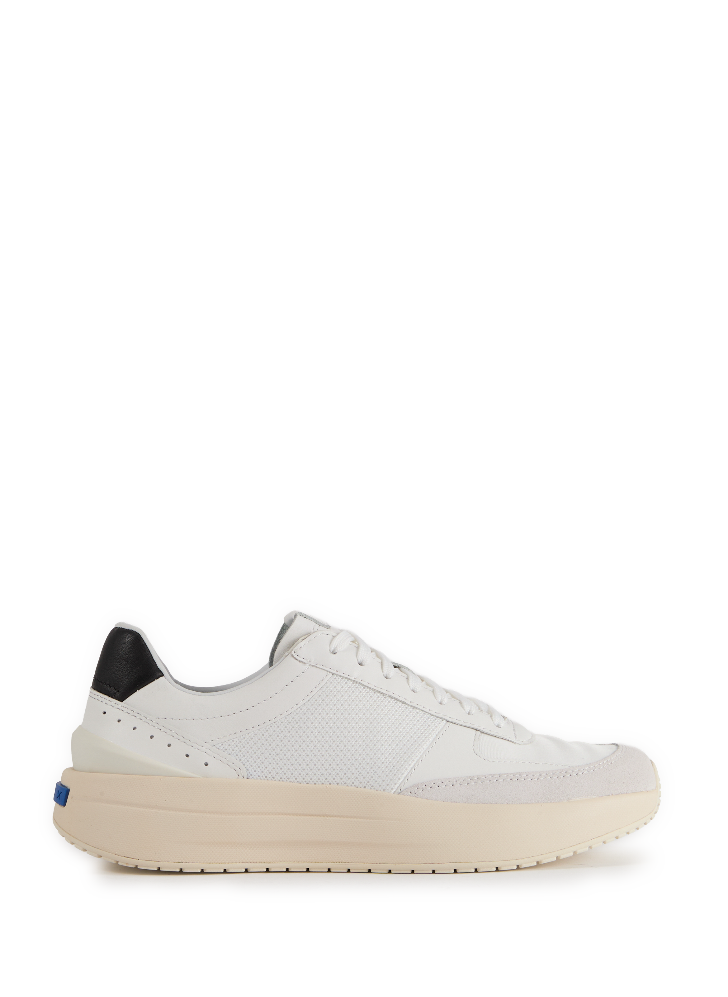 Baskets GXRN-01 en cuir mélangé GEOX Blanc