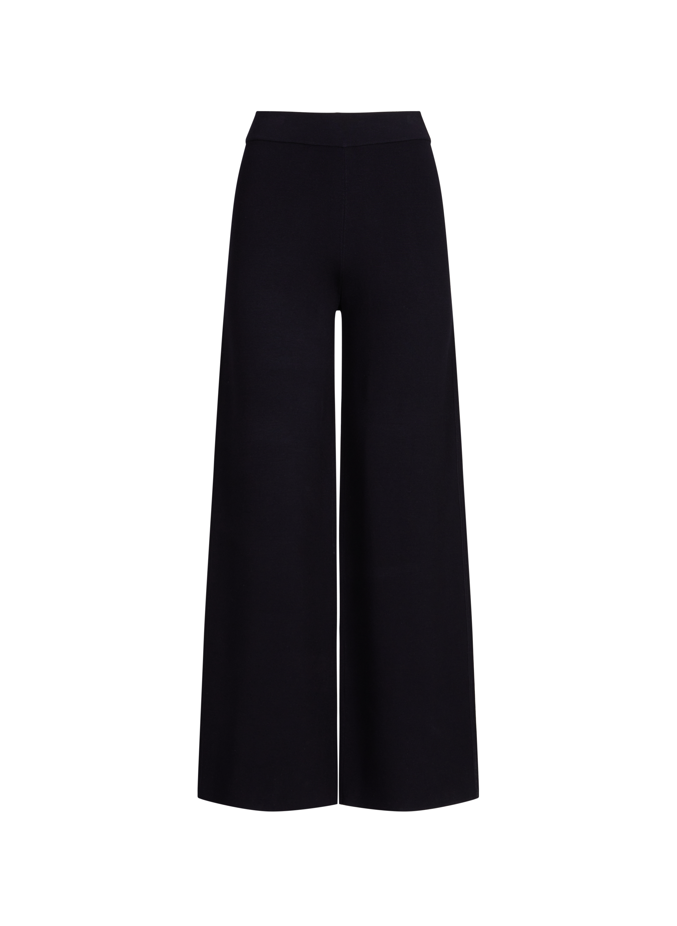 Plain wide-leg Trousers MAX MARA STUDIO Blue
