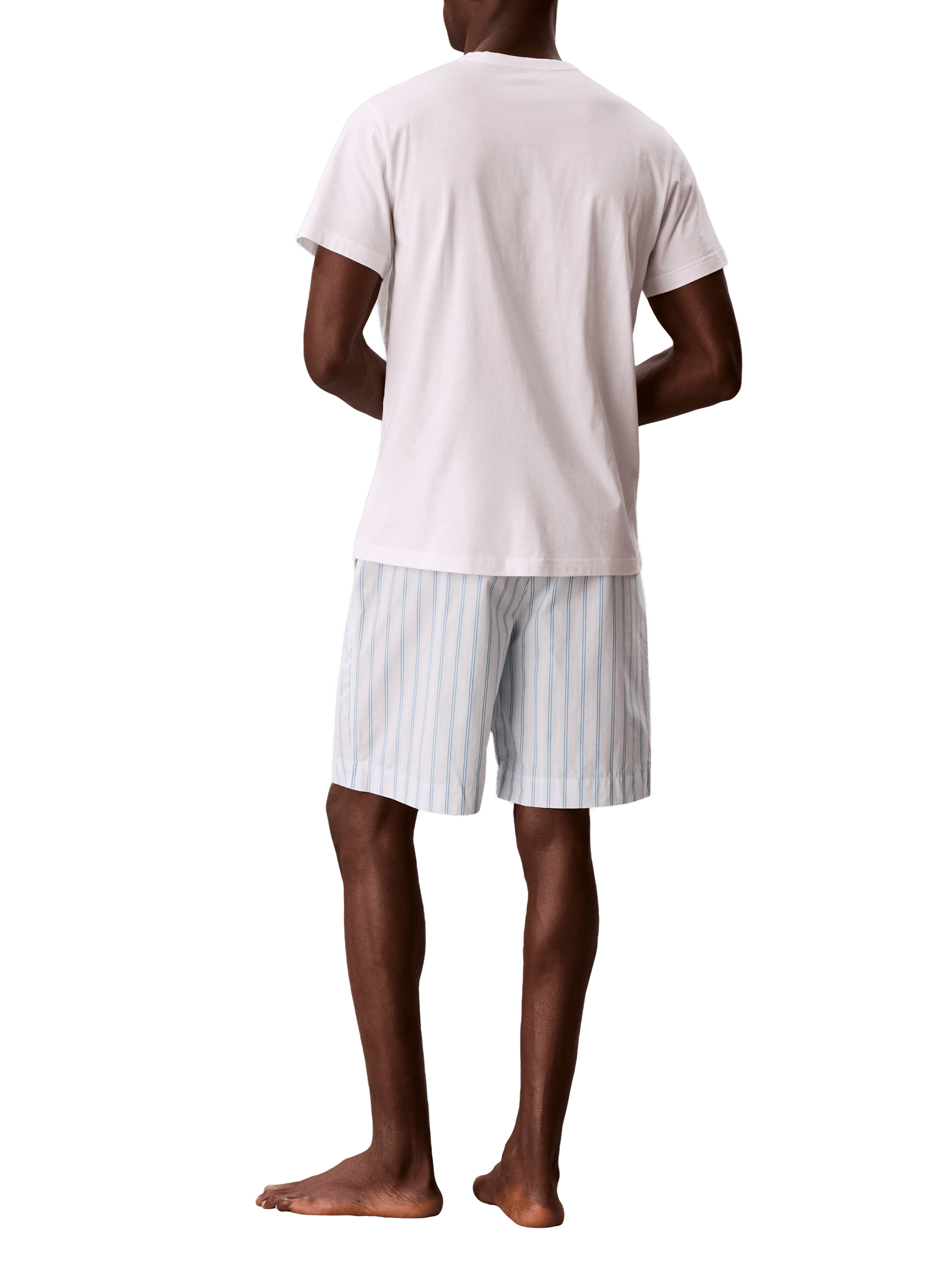 Short cotton pyjama set CALVIN KLEIN White