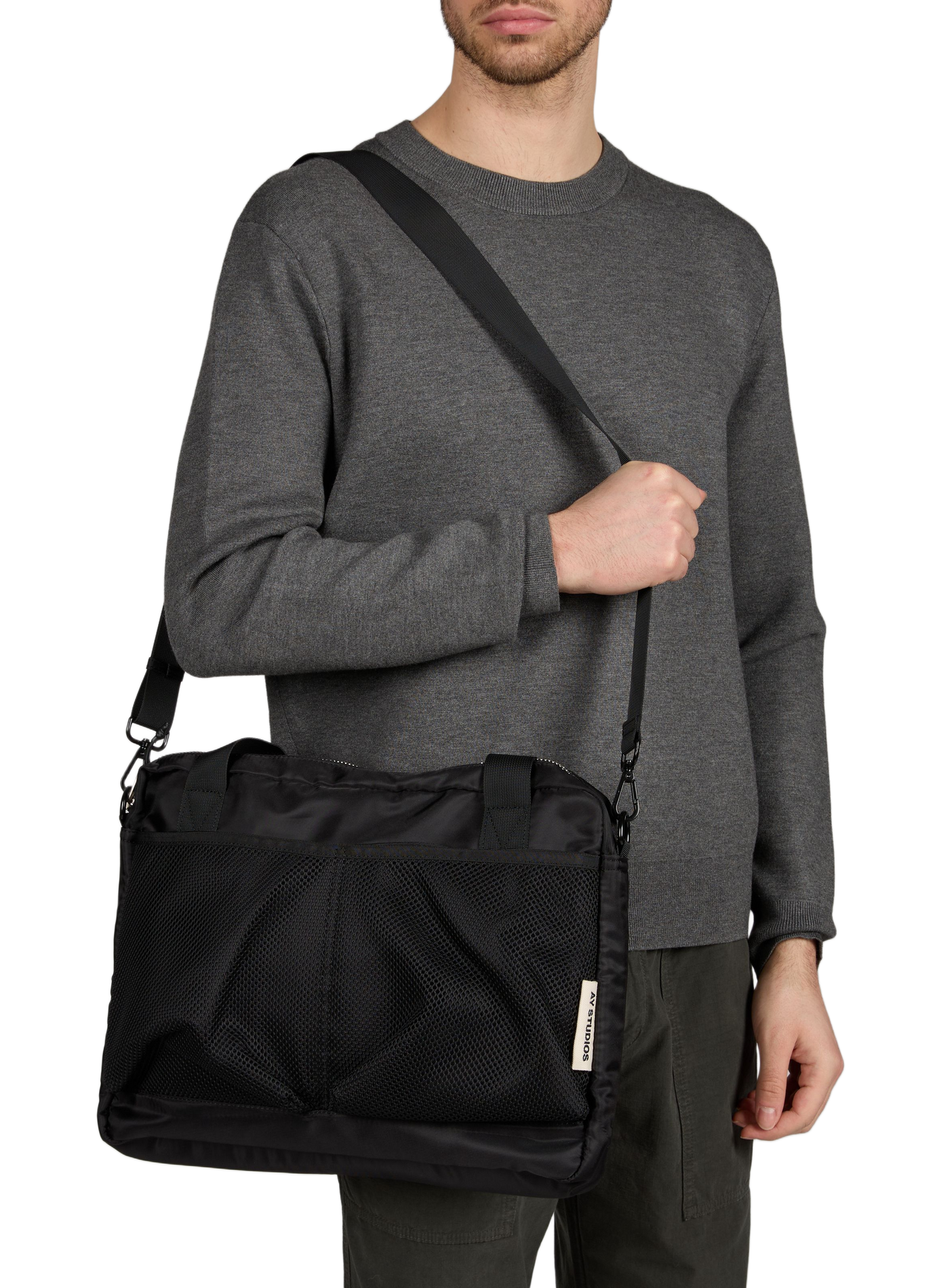 Sac pour ordinateur imperméable AY STUDIOS Noir